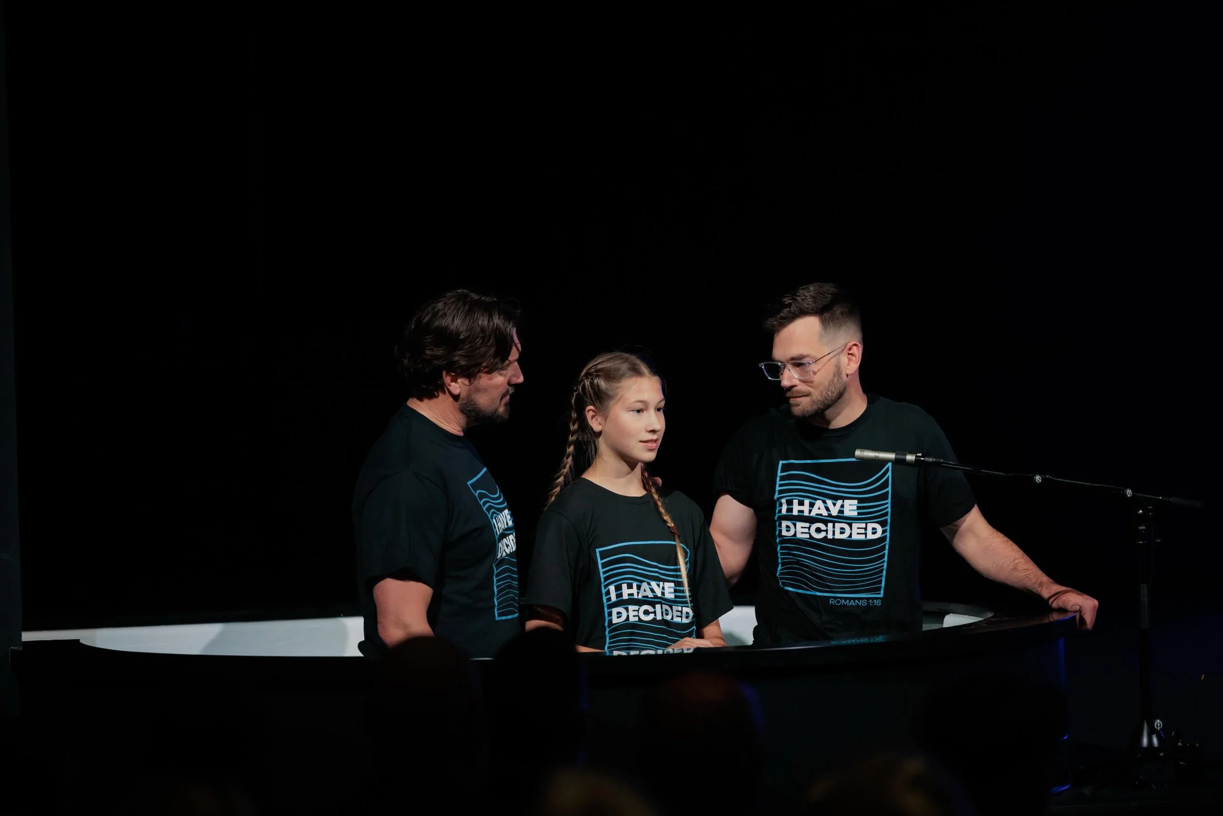 Thank you for joining us yesterday as we celebrated baptisms and testimonies of faith!