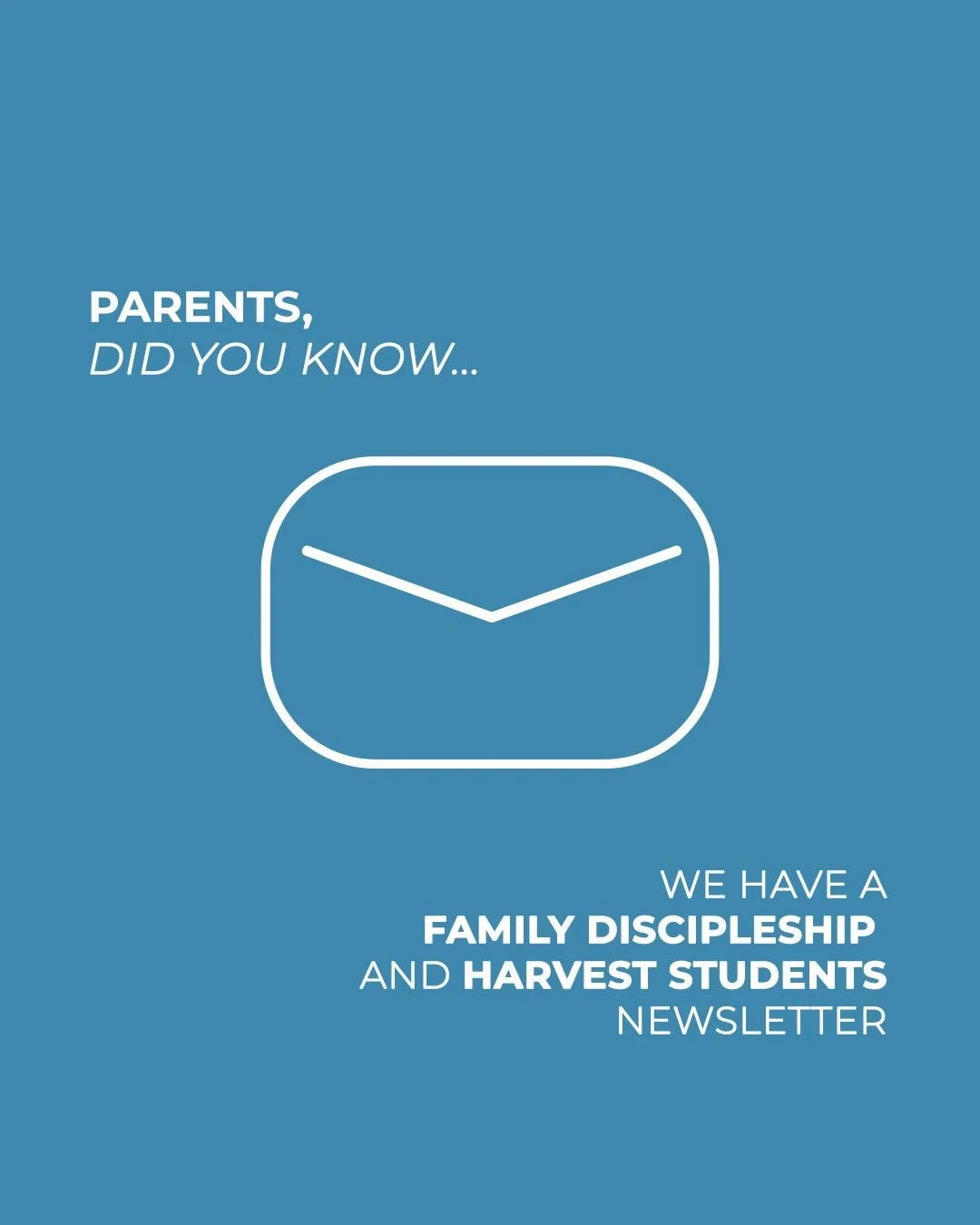 Parents, stay connected this summer with our different newsletters!

harvestindy.org/resources
