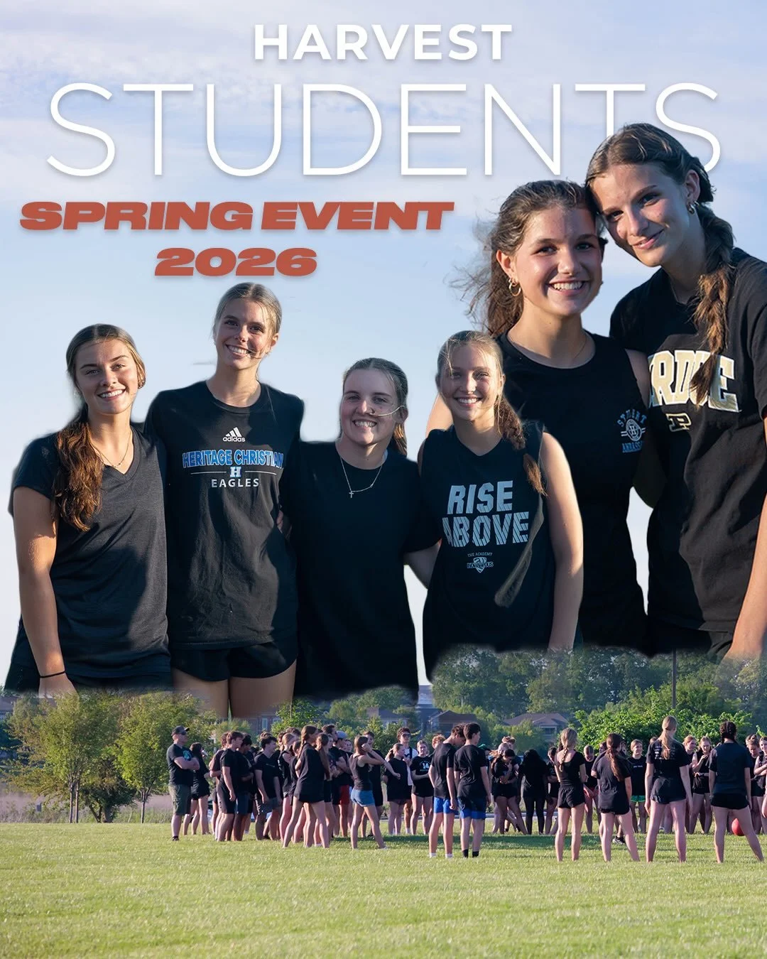 Spring Event has come and gone. Graduation parties have started! We hope to see YOU at Life on the Lawn and Bible Studies this summer!