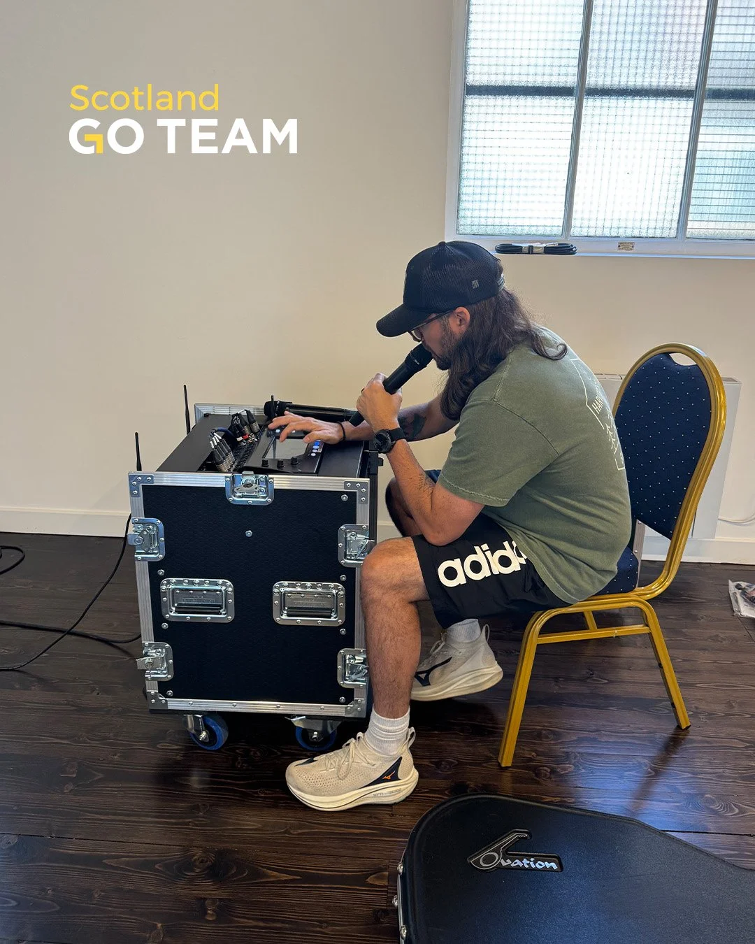 Our Scotland GO team is wrapping up their time there. In the past days, they've spent time helping Derek set up the new audio visual system for a new church starting this August in Gorgie. The rest of the team had the opportunity to unwrap and setup 