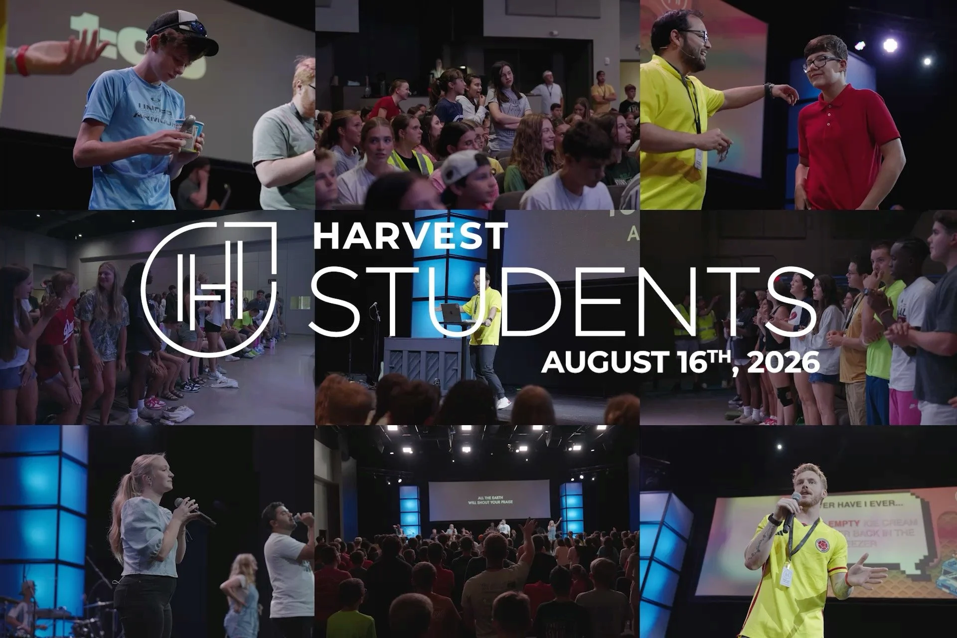STUDENTS! What an awesome kickoff to the start of the ministry year. We can't wait for this Sunday - see you soon!