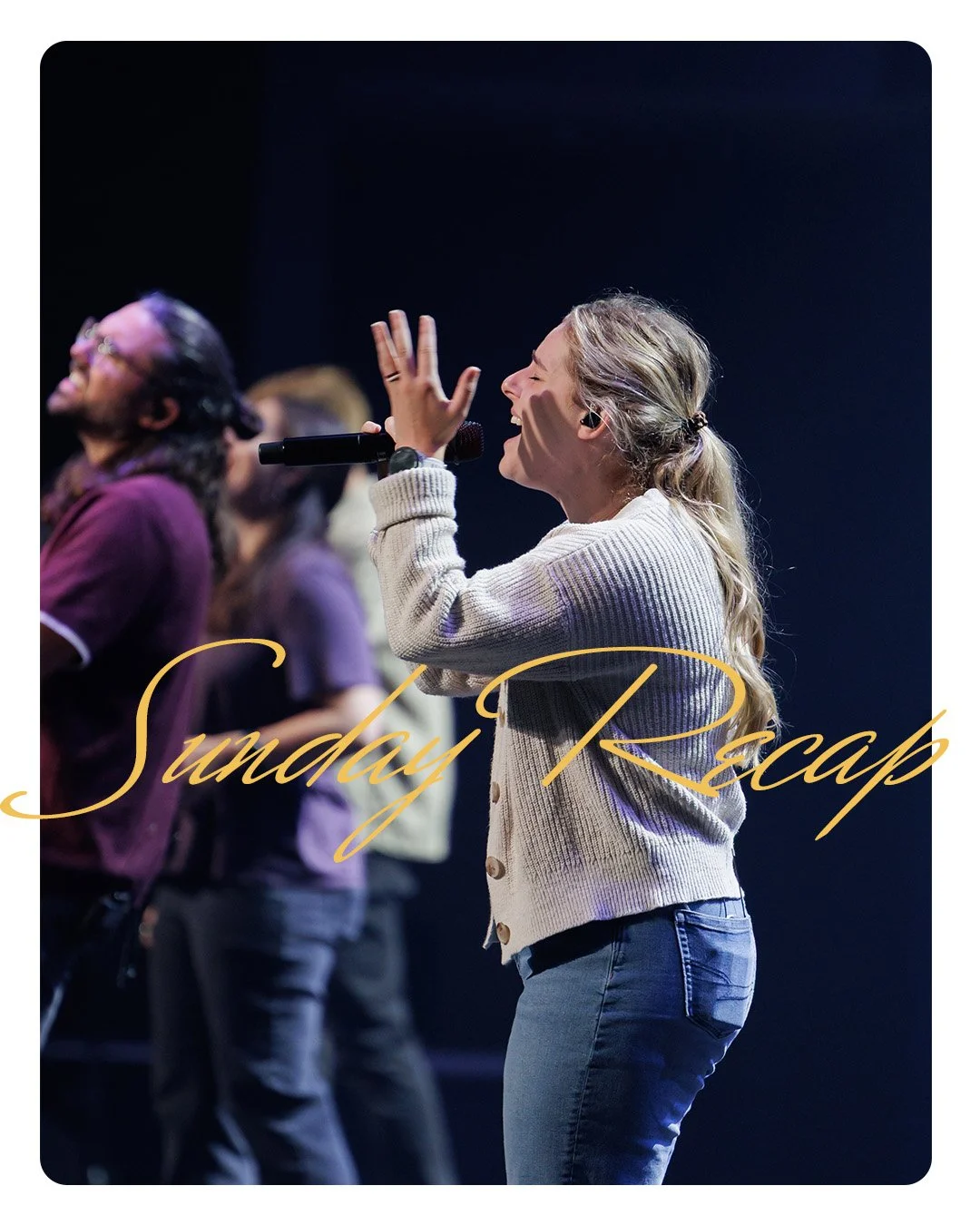 See you next Sunday! 9 and 11am in Carmel, 10am in Westfield!