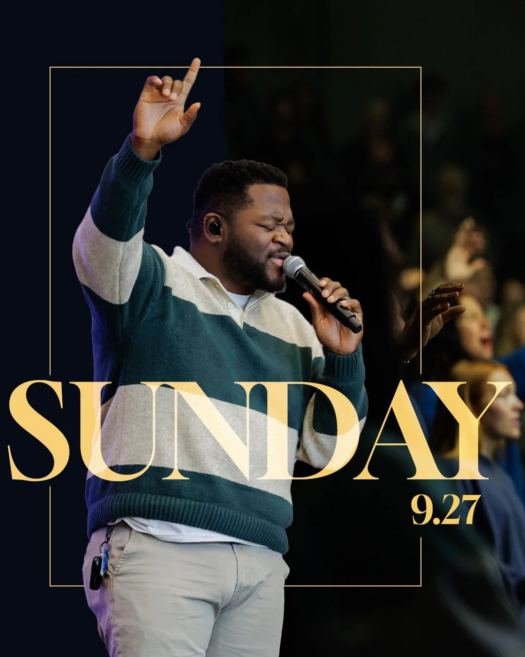 And just like that, the last Sunday in September is behind us. Thank you for worshiping with us! See you next Sunday.
