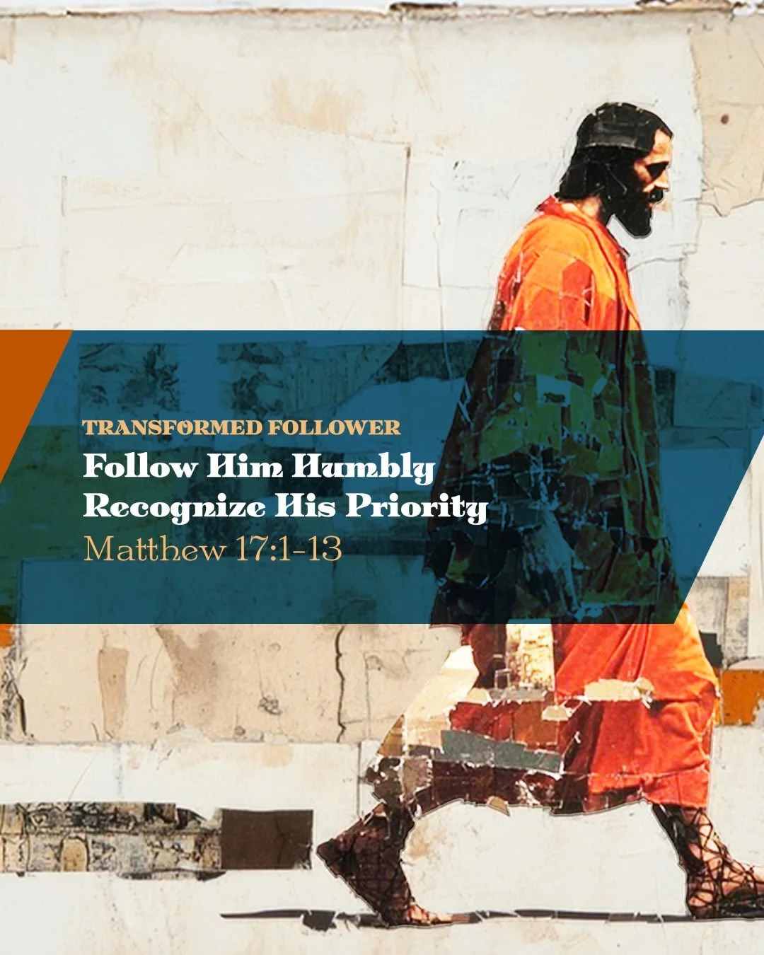 Four weeks in on our Transformed Follower series. How are you doing following the key principles highlighted each week? How can we walk alongside you in these things? DM us.