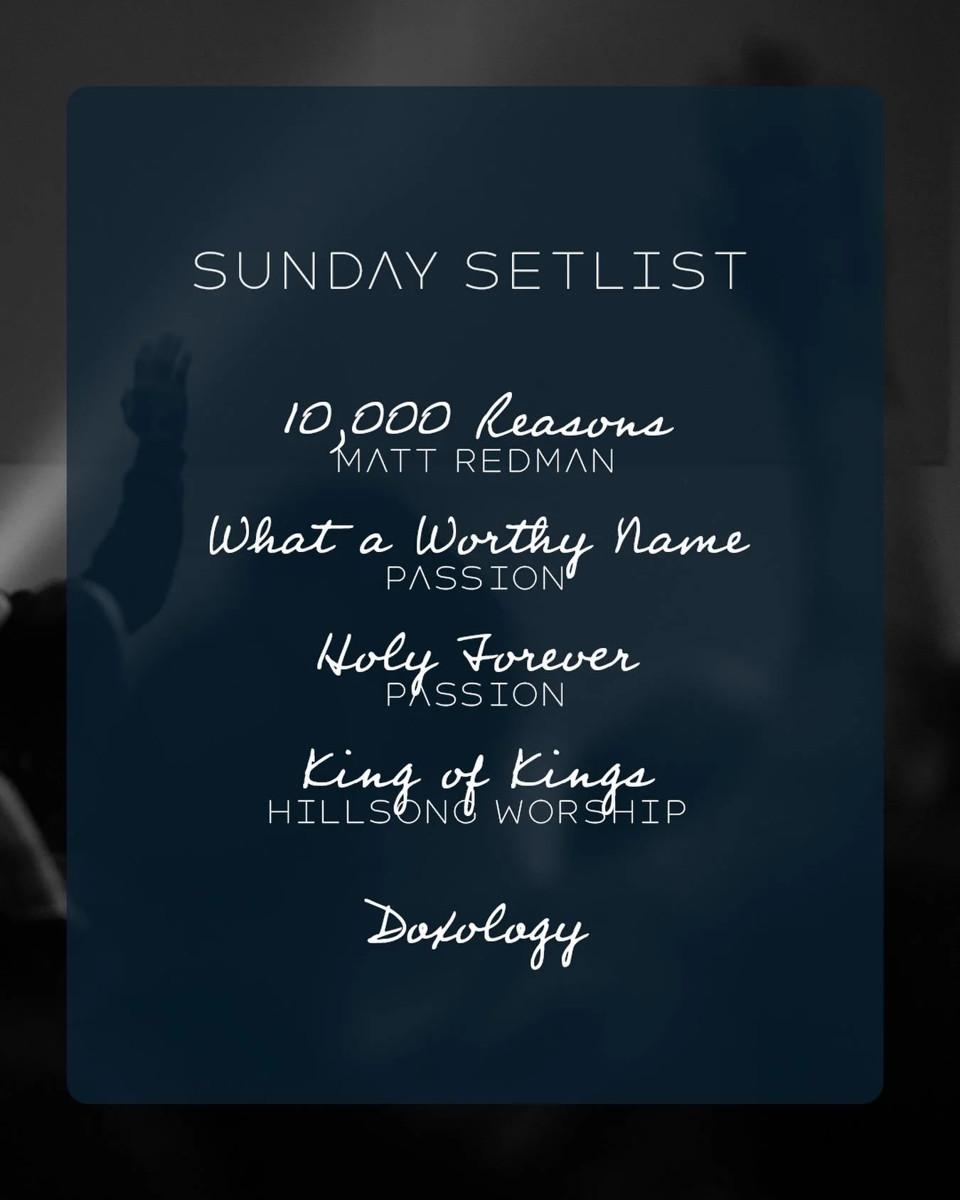 Come with hearts ready to worship and to receive God&rsquo;s Word - See you tomorrow!