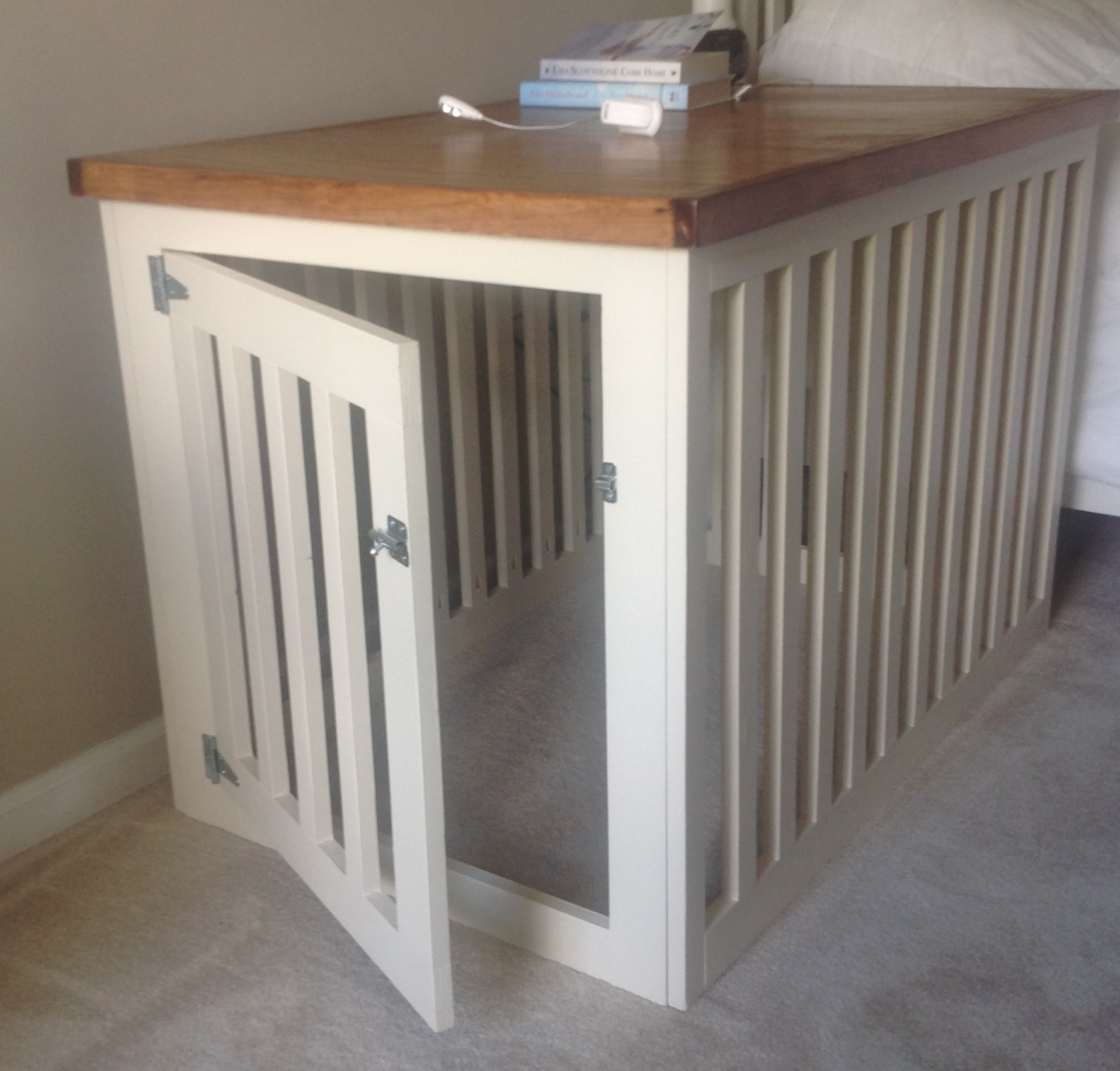 bedside dog crate