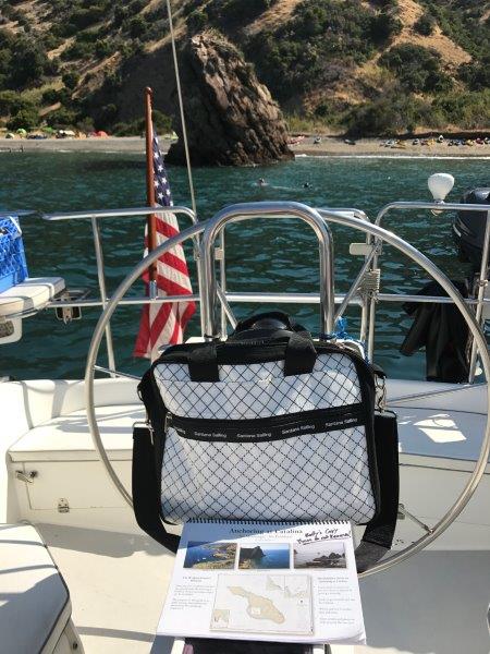 Drop the hook in front of the little islet, or tie off to the re-bar cemented in to it. 
