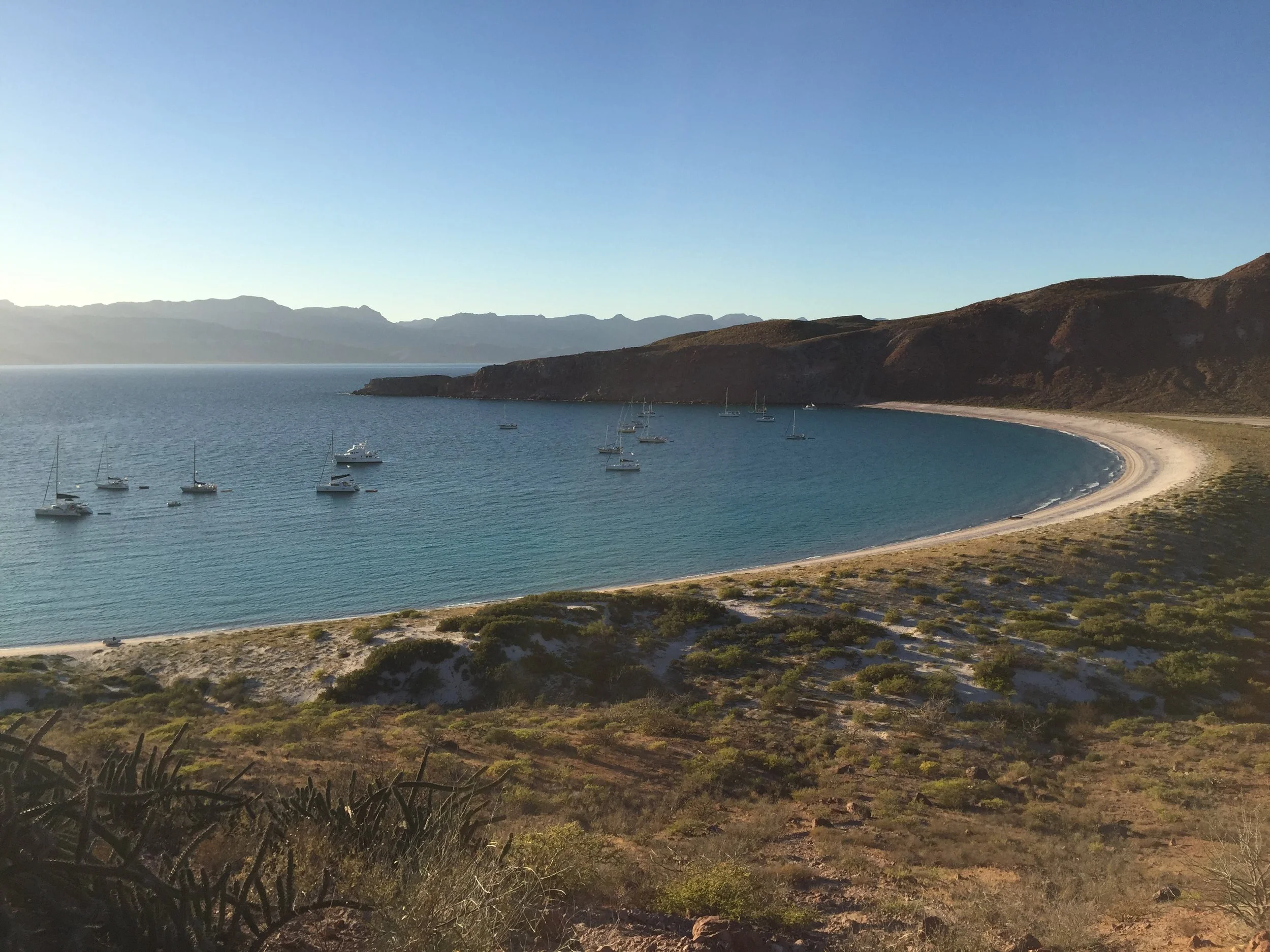 The Hook anchorage