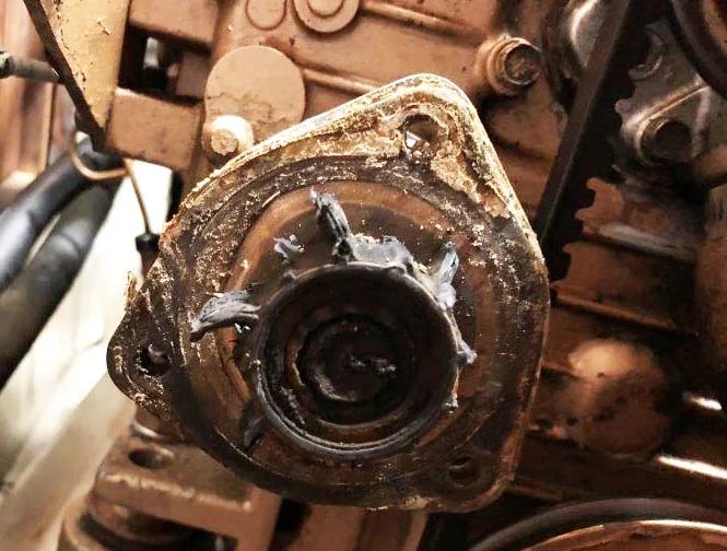 Impeller after…where’d those pieces go?