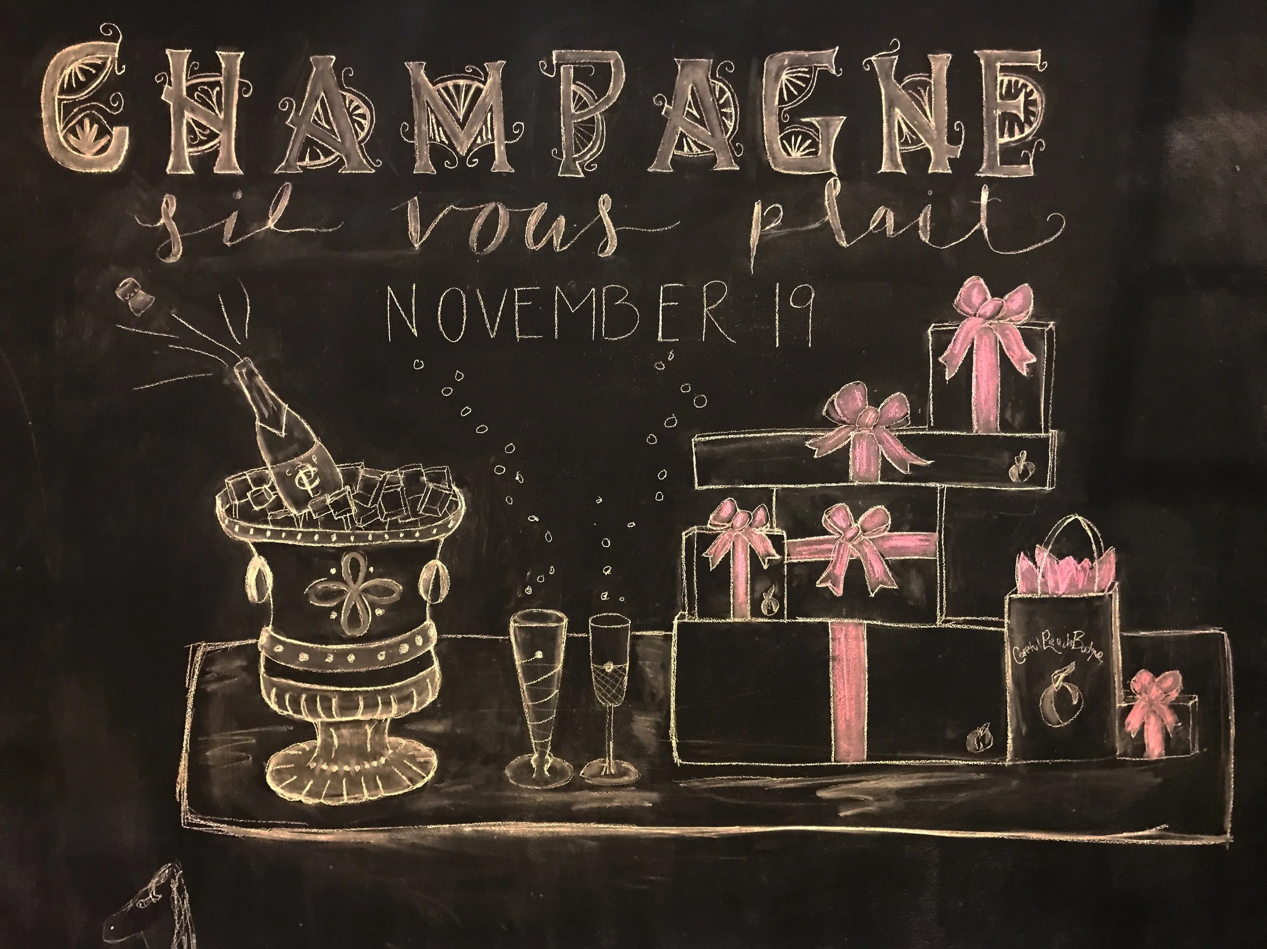 Champagne Tasting Chalk