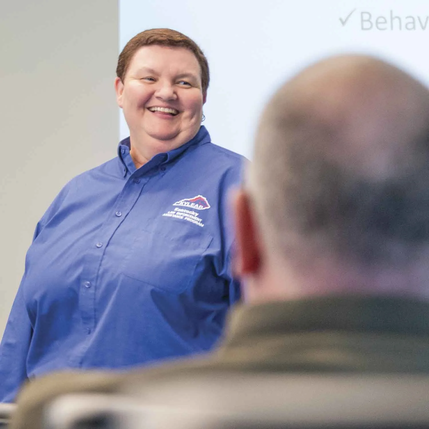 KCCRB Deputy Executive Director, Kelli Robinson, said it is important to remember that crisis can include any number of things — as well as a combination of events or circumstances that lead to crisis. (Photo by Jim Robertson)