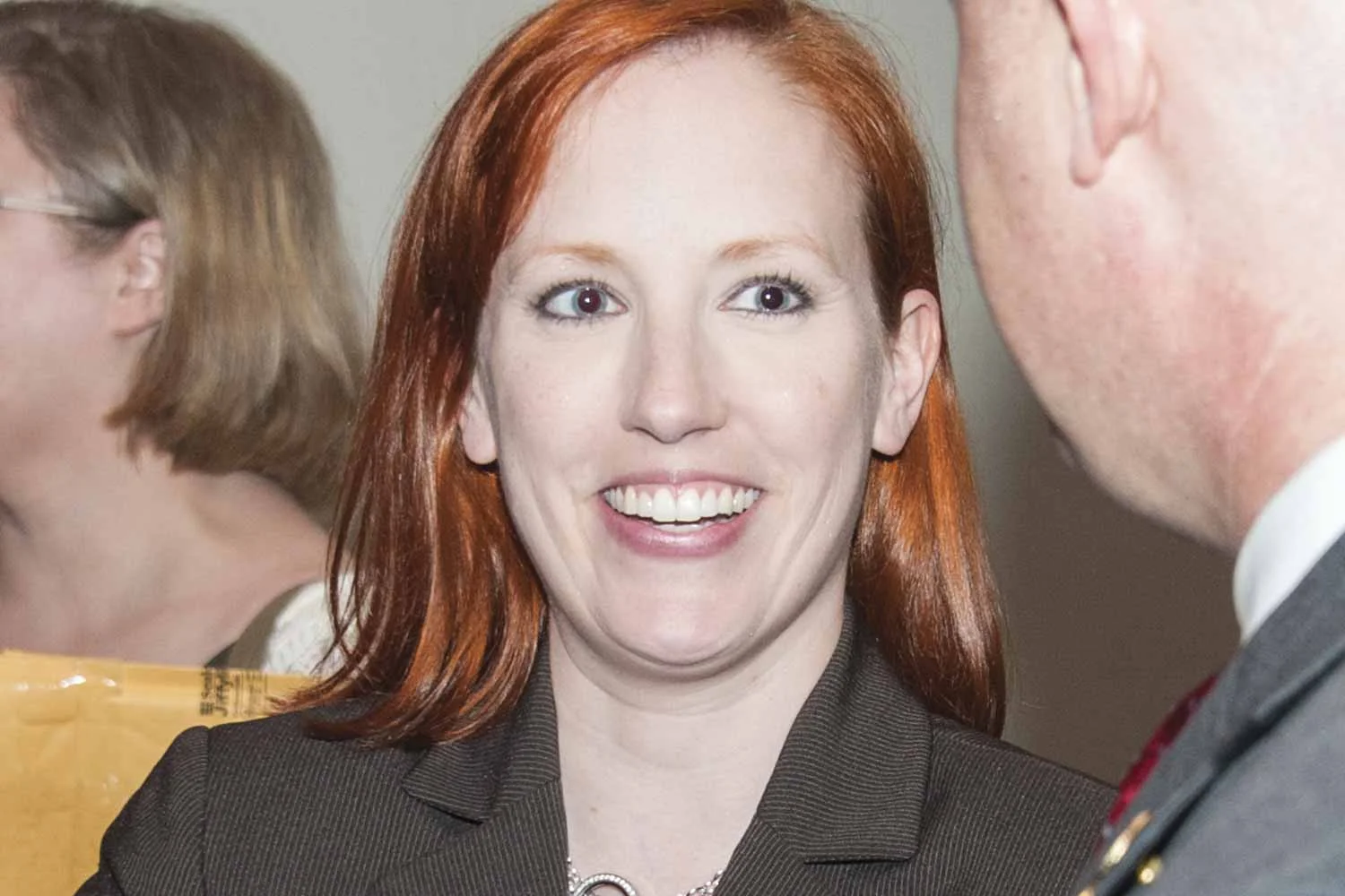 Department of Criminal Justice Training Telecommunicator Instructor Sarah Powell said most of the state’s 77 dispatch agencies have taken advantage of the Career Development Program. (Photo by Jim Robertson)