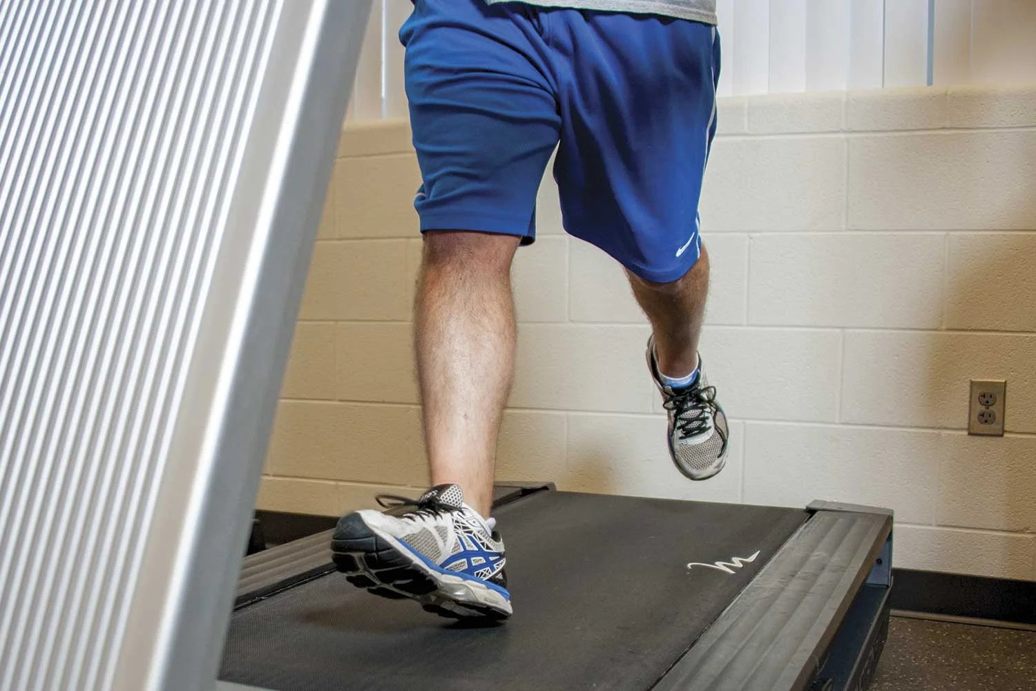 Bridging the gap between the body and the mind, Georgetown Police Department officers are encouraged to take advantage of their in-house fitness center to relieve stress. (Photo by Jim Robertson)