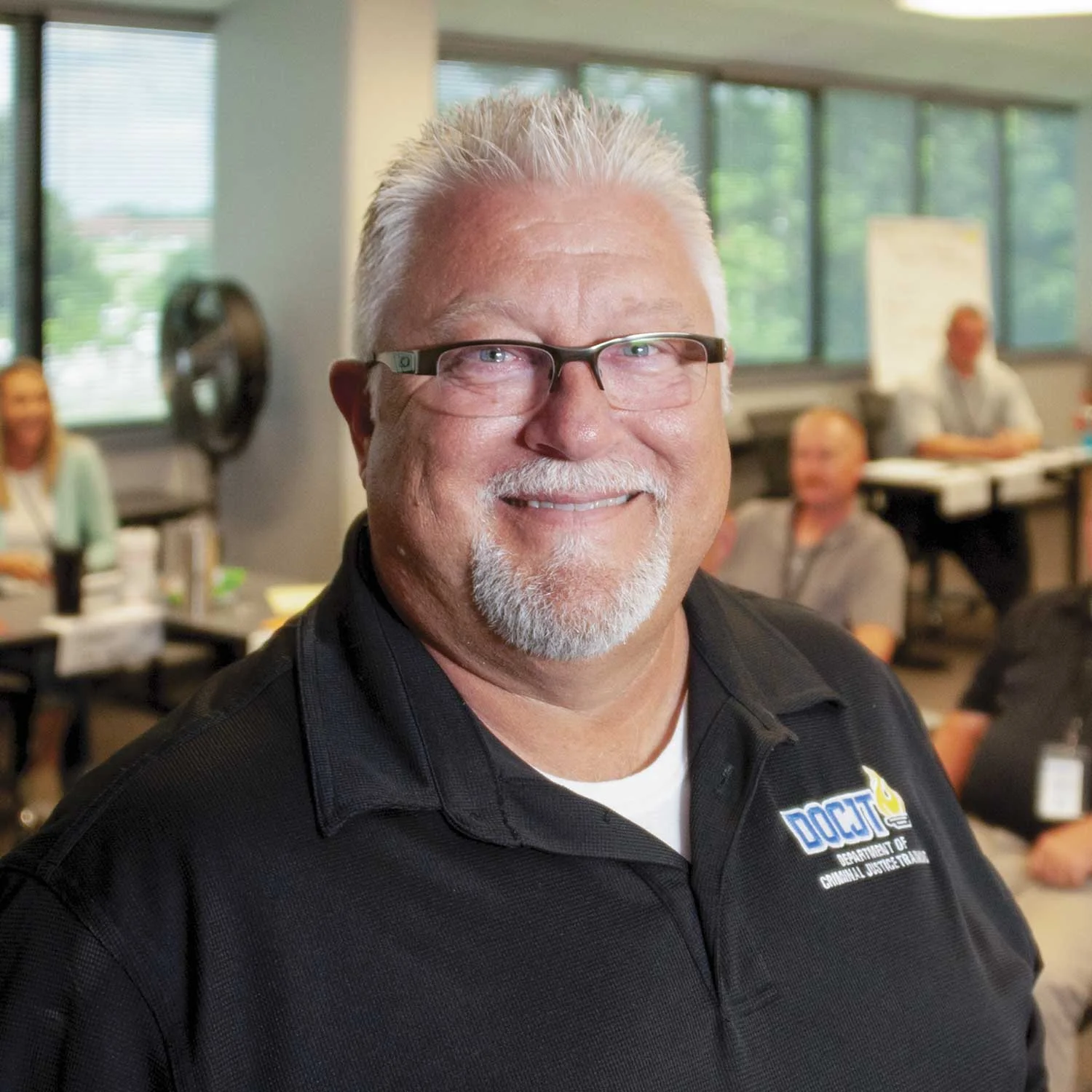 DOCJT instructor Bill Eckler helped create a new school resource officer curriculum which prepares officers to meet the challenges of being an SRO. Eckler said an SRO must develop relationships with students, school staff and parents in order to be successful. (Photo by Jim Robertson)