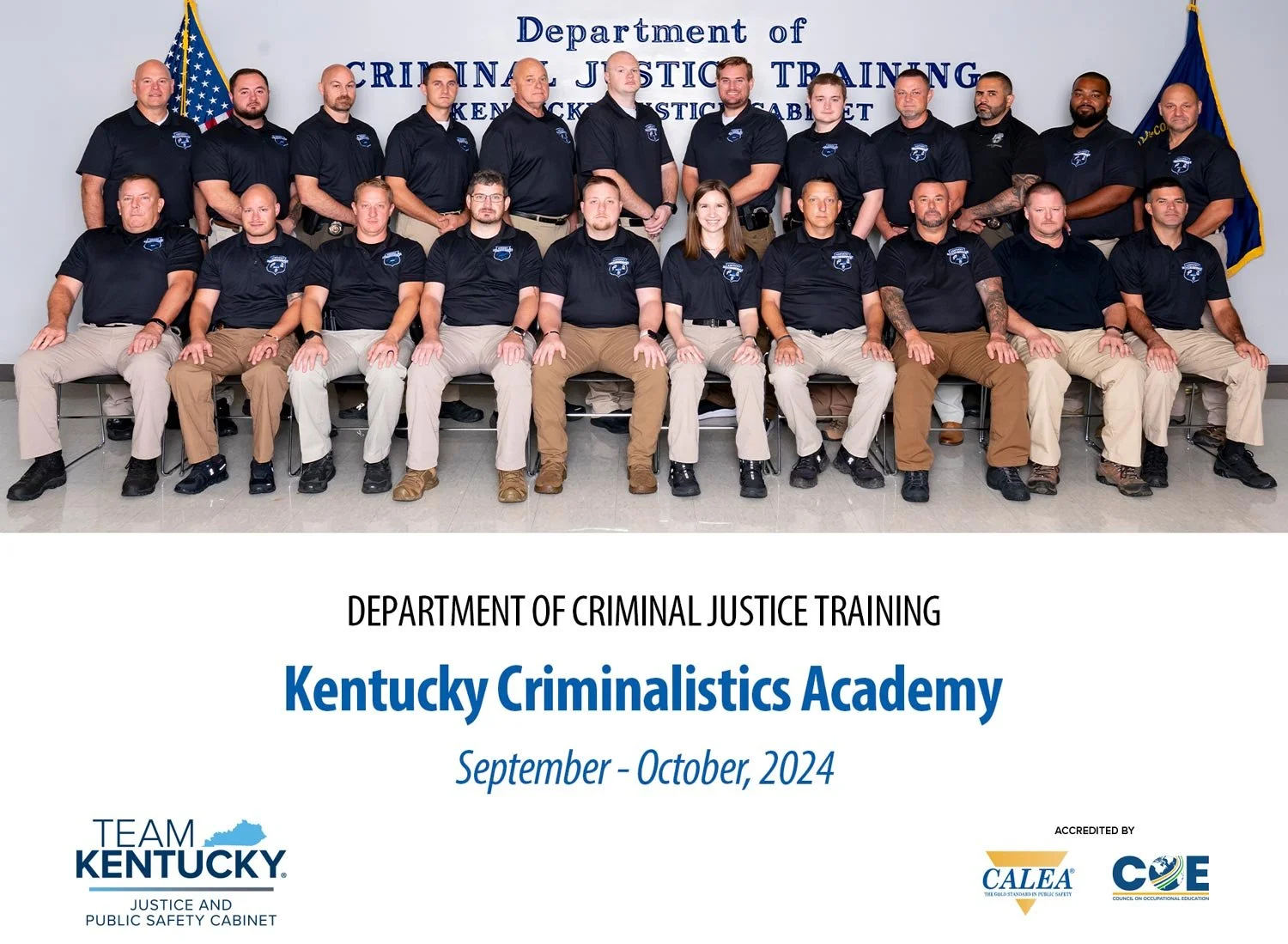 Gov. Beshear, Department of Criminal Justice Training Announce 22 Officers Graduate From Kentucky Criminalistic Academy – Crime Scene Technician Course