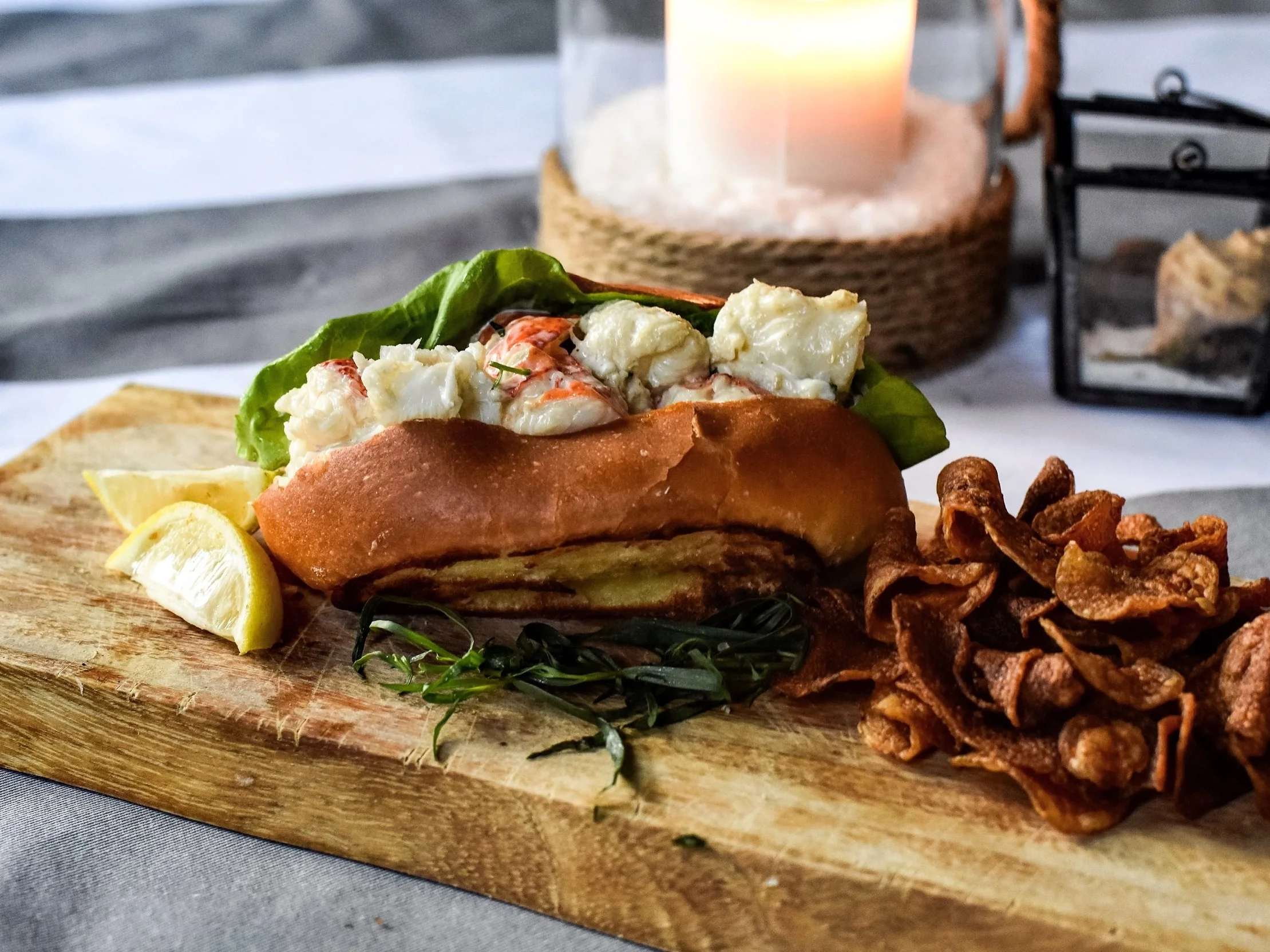 Tarragon Scented Lobster Rolls