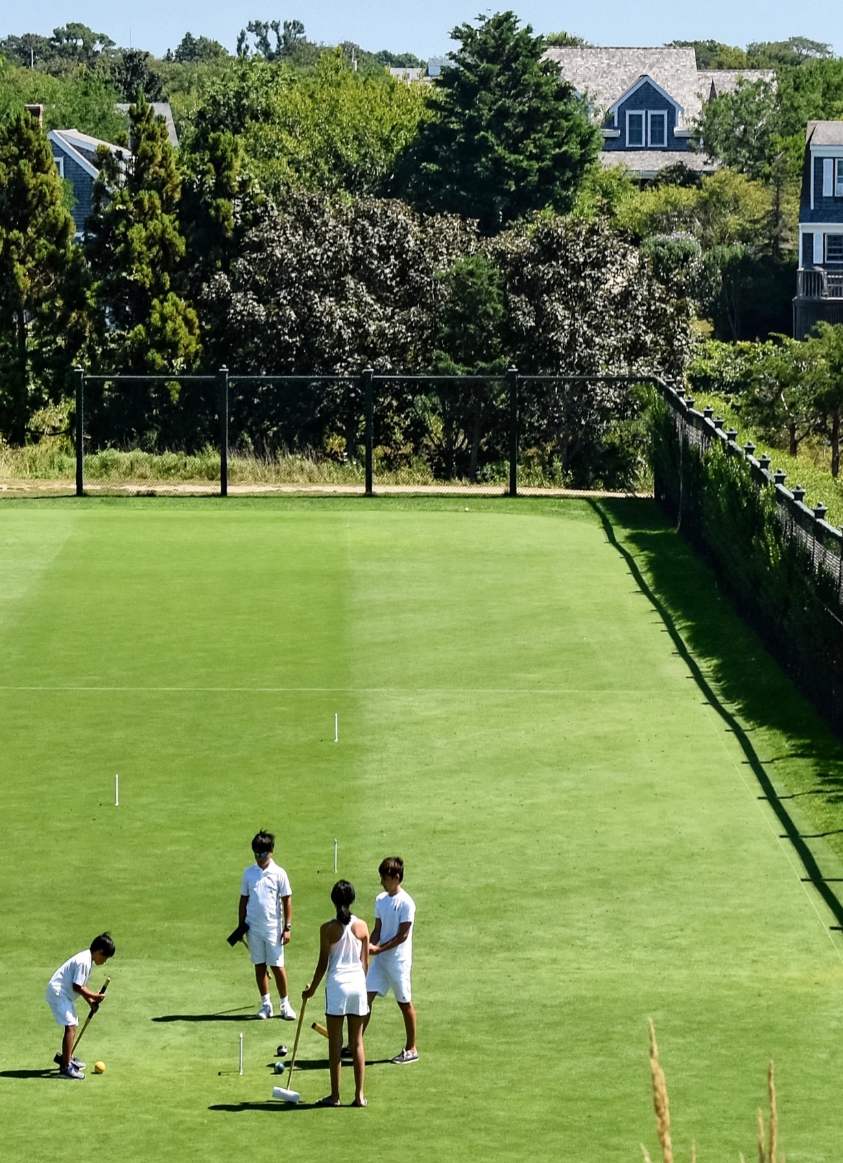 Children enjoying a match at The Westmoor Club