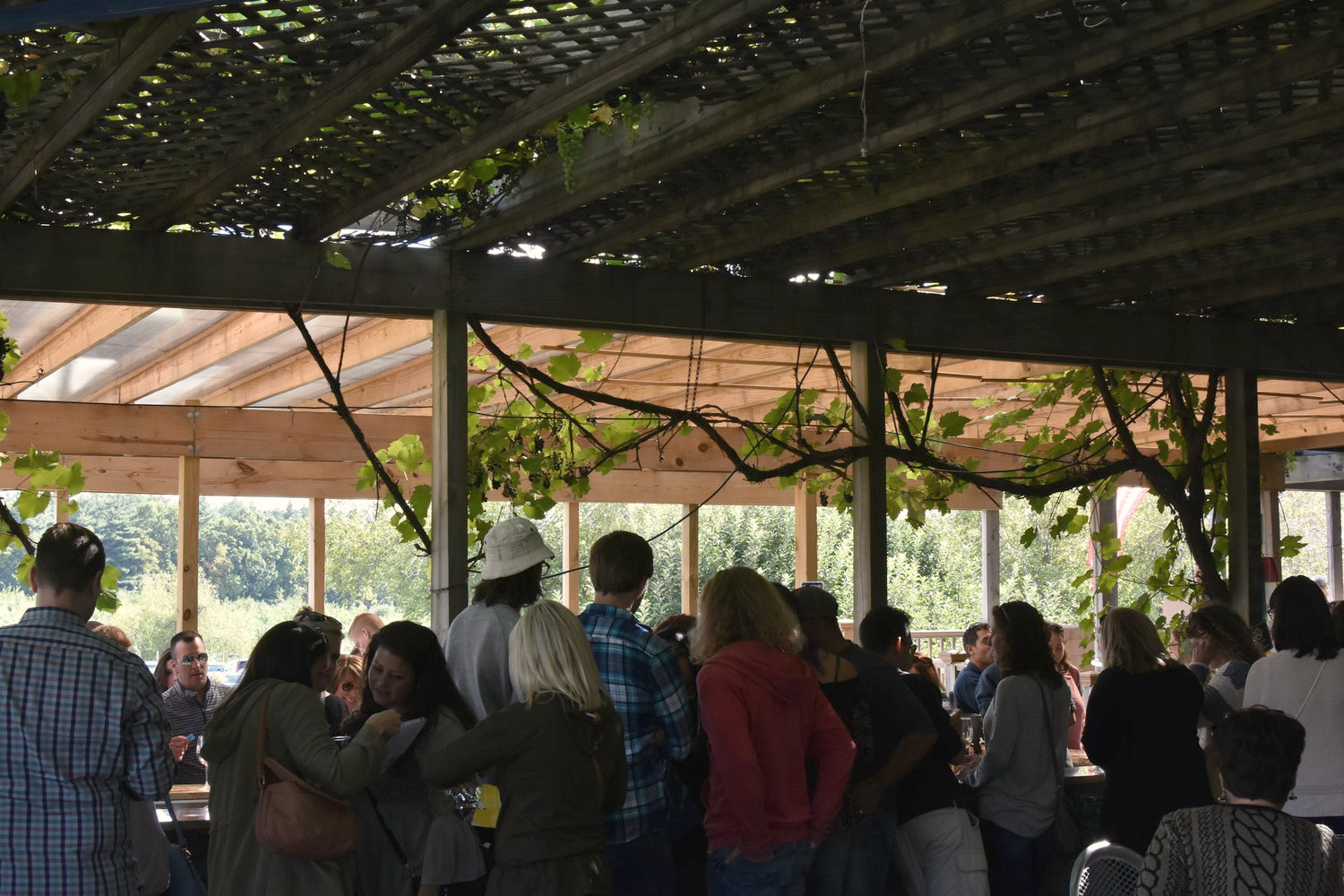 The tasting room