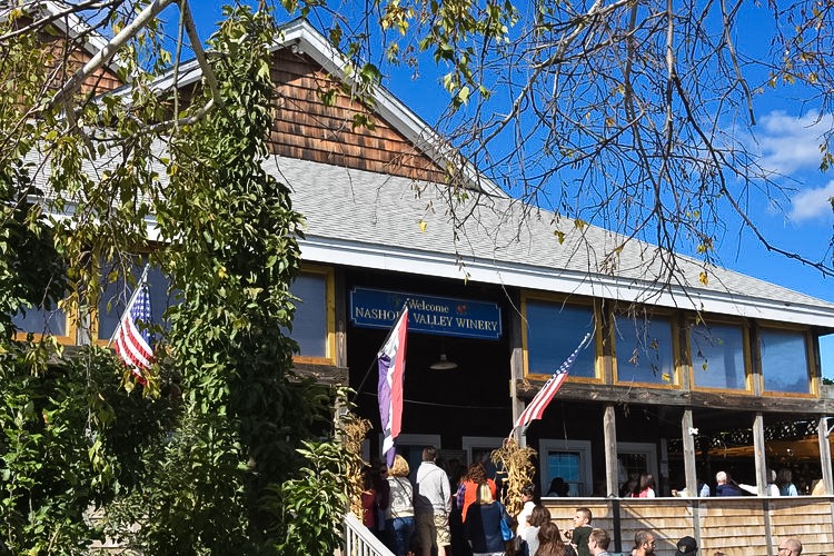 The winery sits on a hilltop overlooking Bolton, Massachusetts, a quintessential New England village approximately 25 miles outside of Boston.