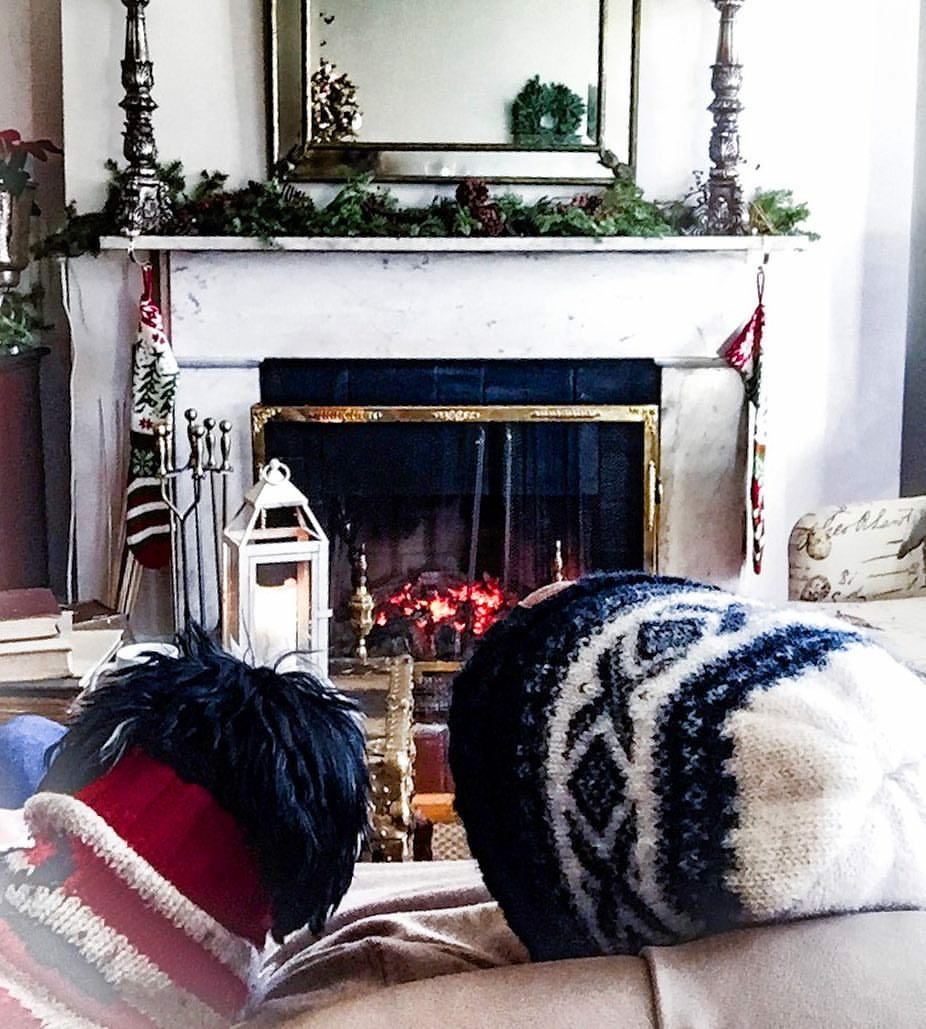 Cozy Sunday by the fire