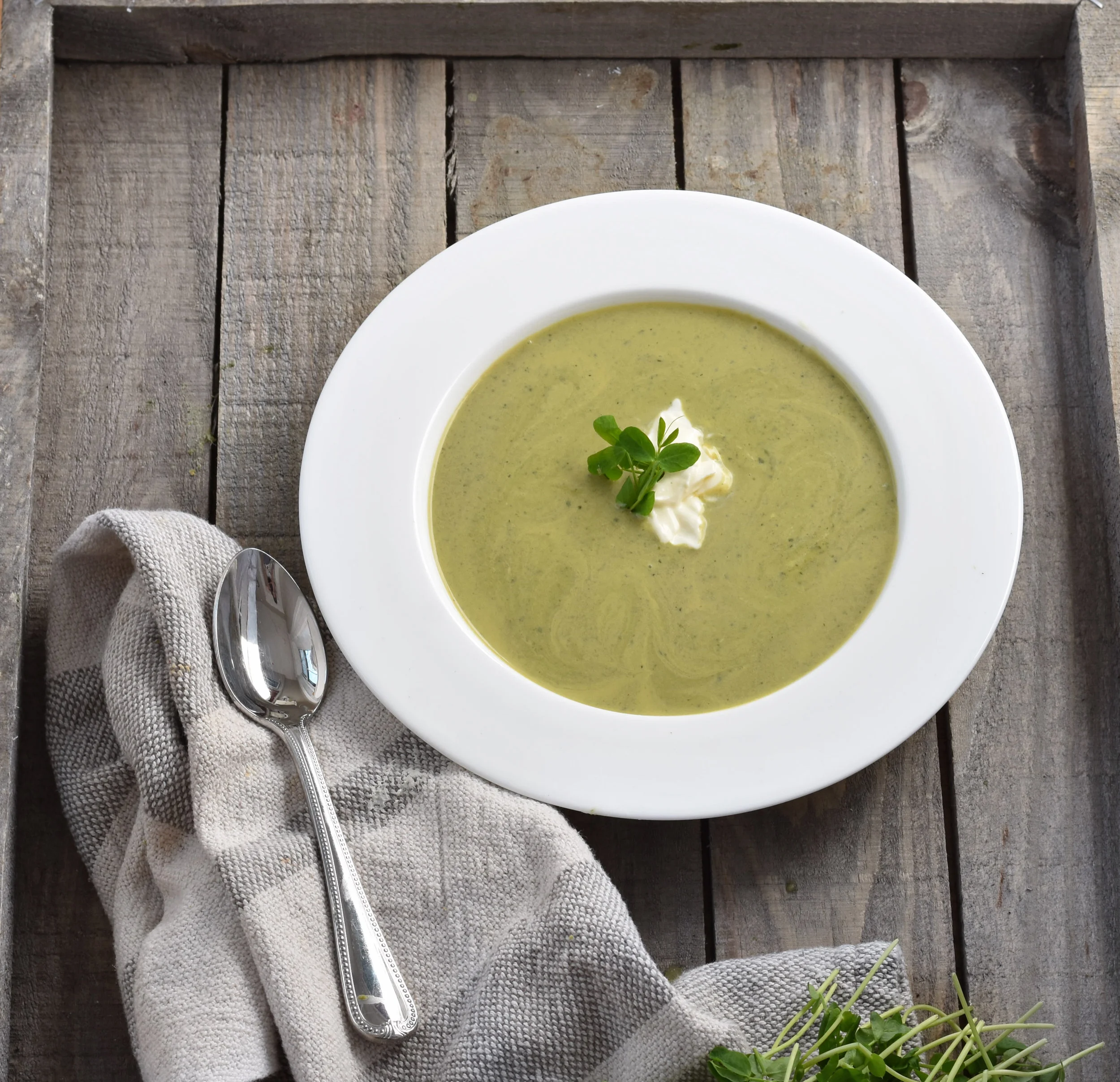 'Cream of Spring' Soup