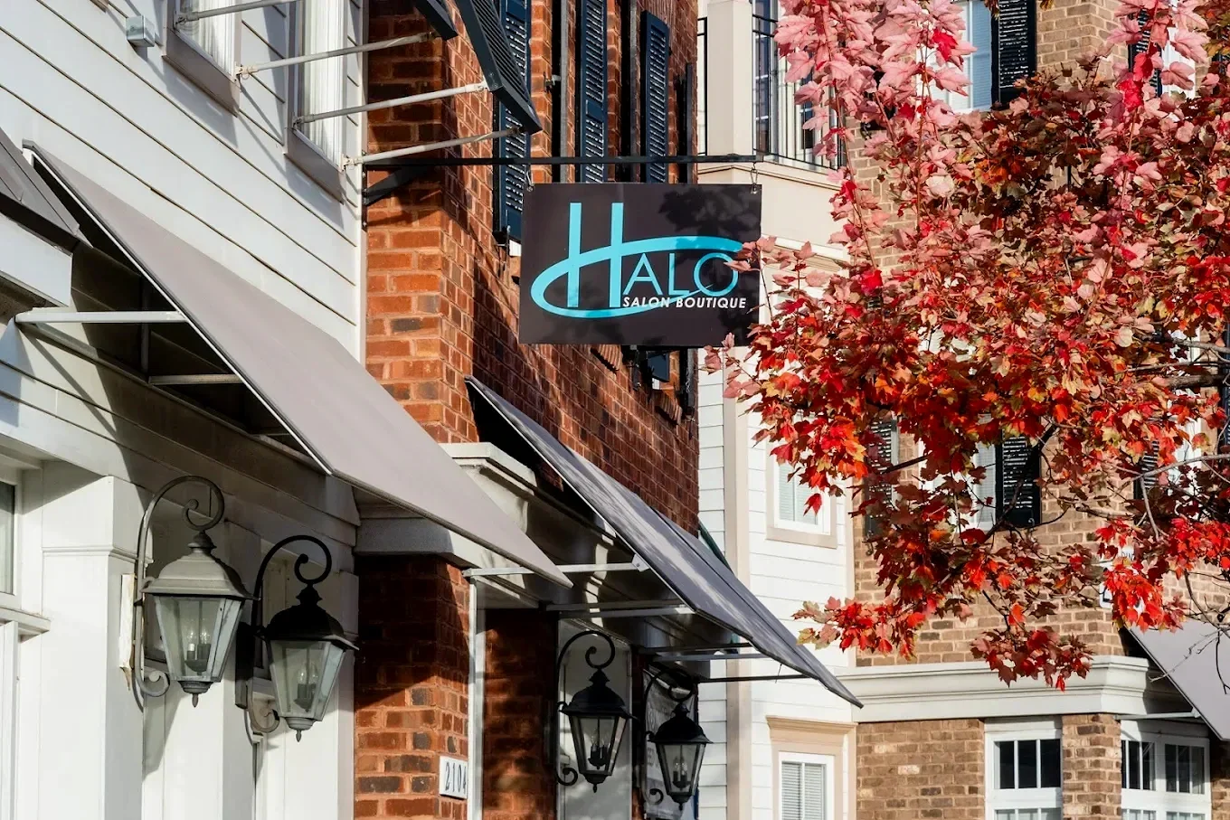 Boutique hair salon at Halo Salon Ayrsley