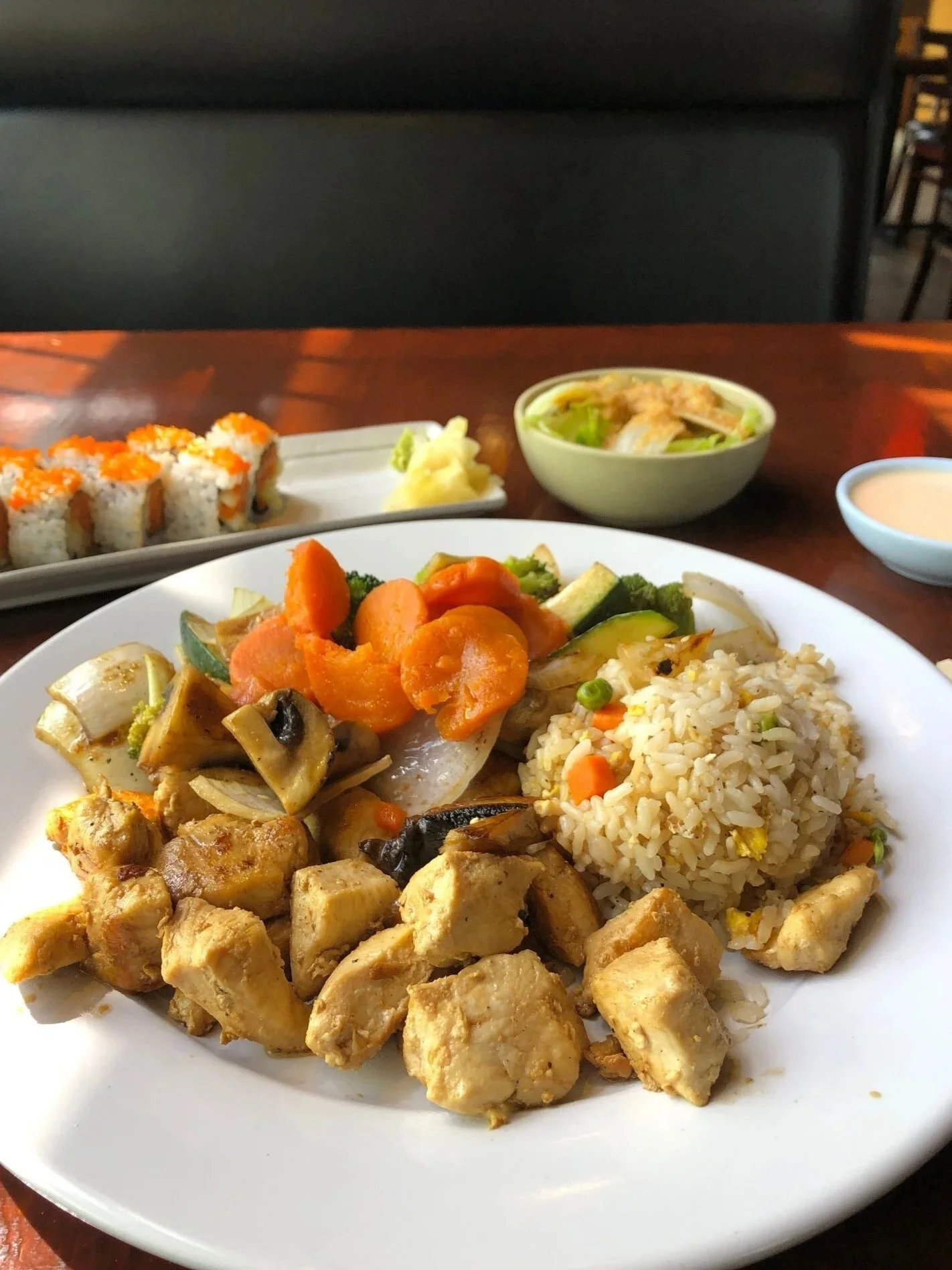 Sushi and Japanese dining at Mai Japanese Restaurant