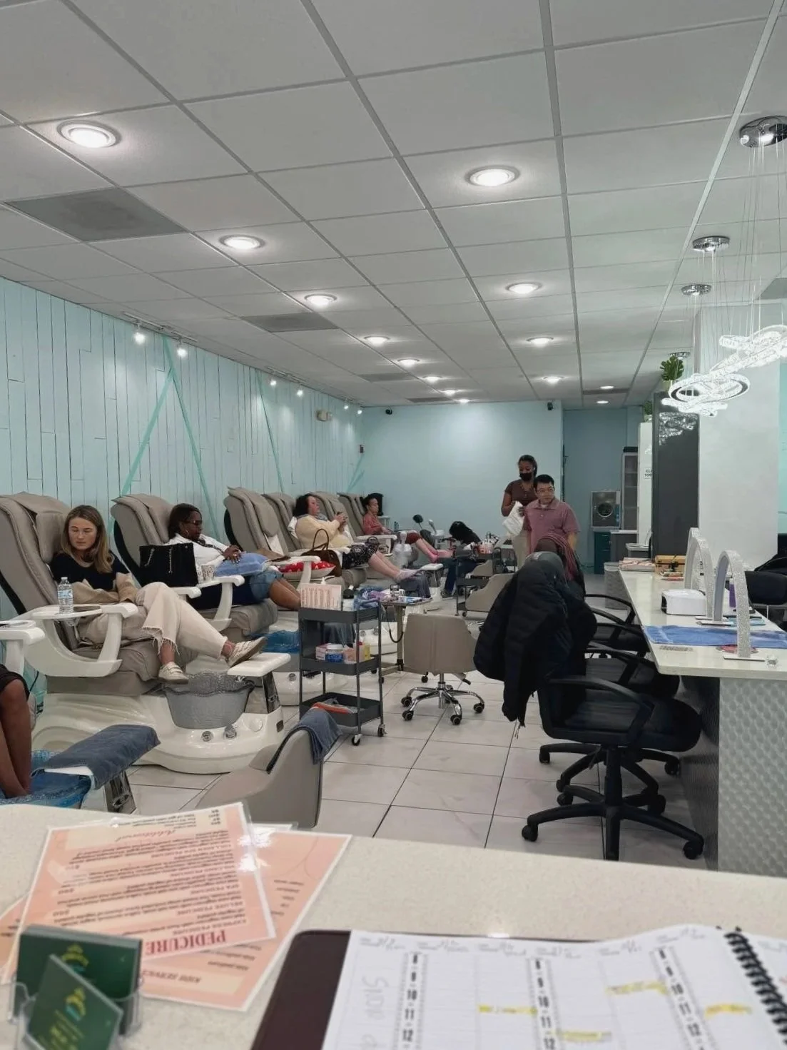 Nail salon and spa services at Charlotte Nails Spa