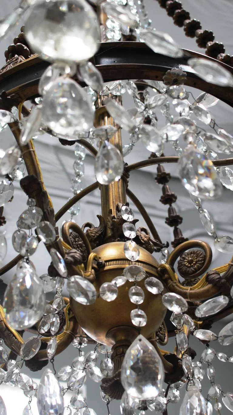 Lot De 2 Bougeoirs / Chandeliers En Régule Ou Zamac Argenté - Made In West Germany - Occasion