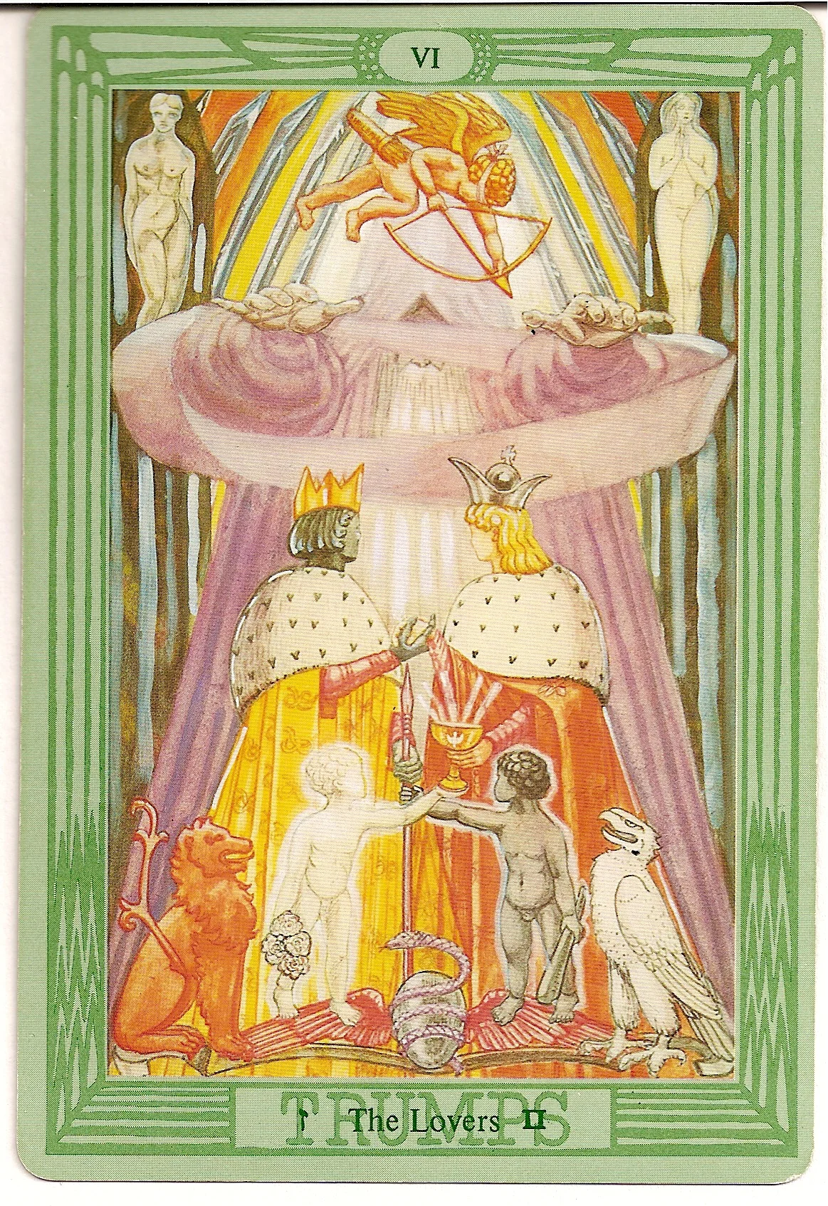 A Gemini Card with a Blessing of Relationships