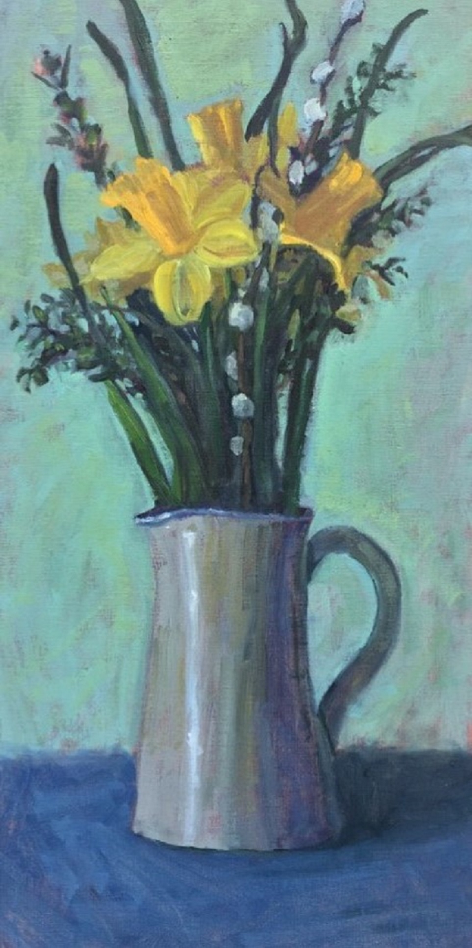 Yellow Daffodils on Tabletop.JPG