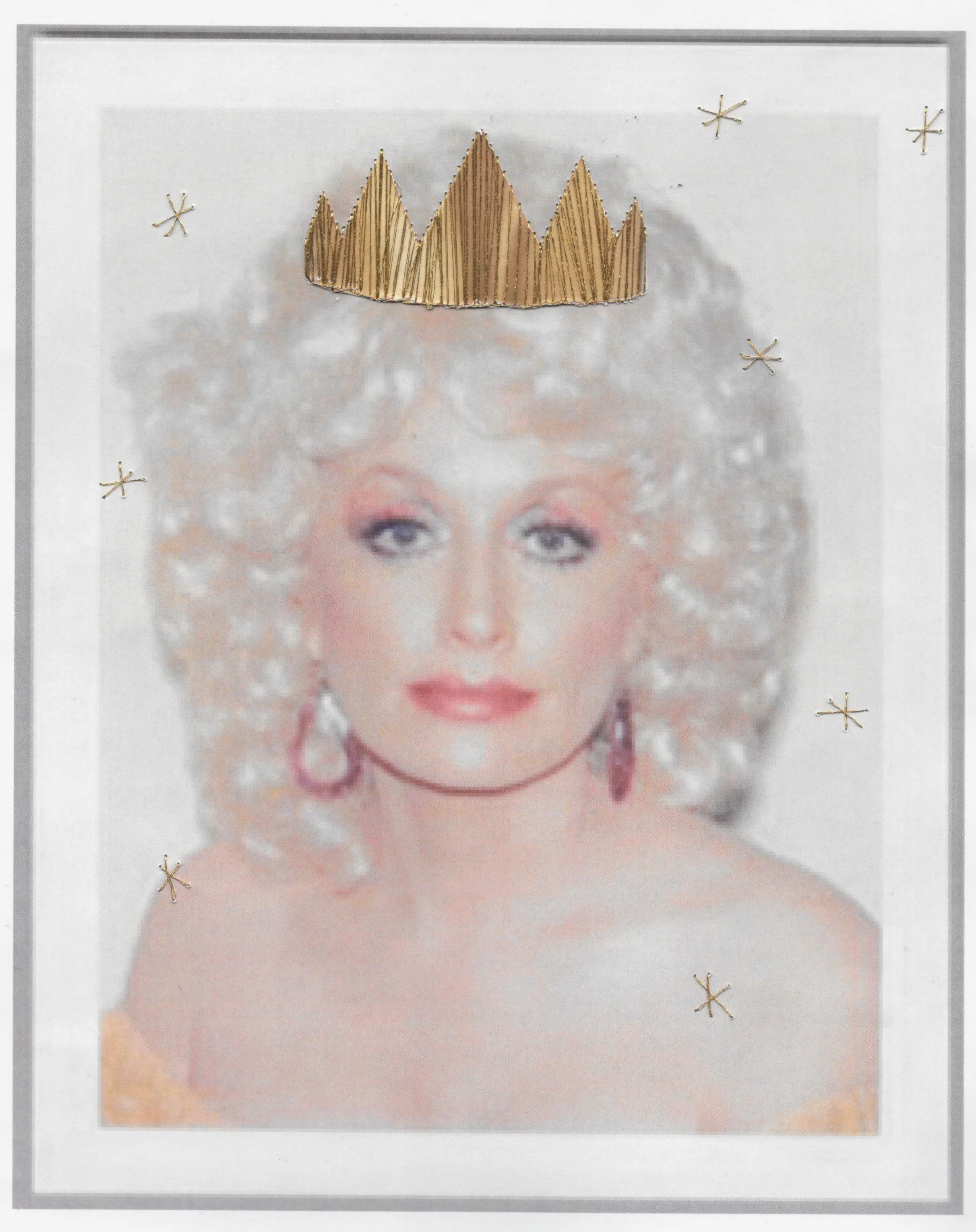 Original polaroid by Andy Warhol.