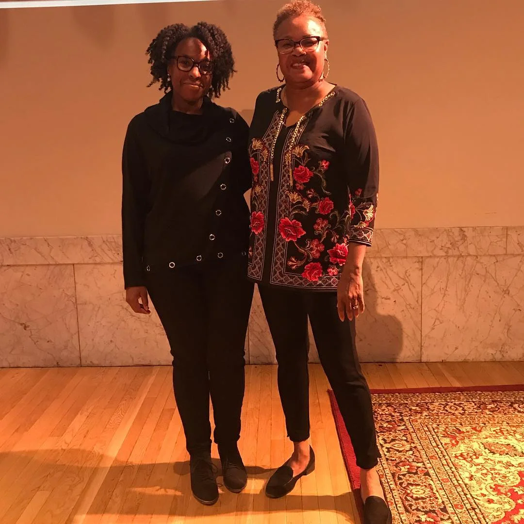 with Sharon G. Flake