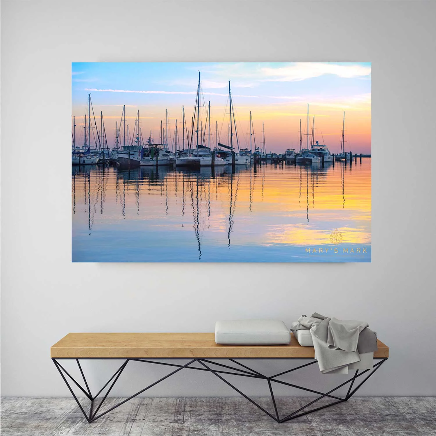 fine art photograph of sailboats