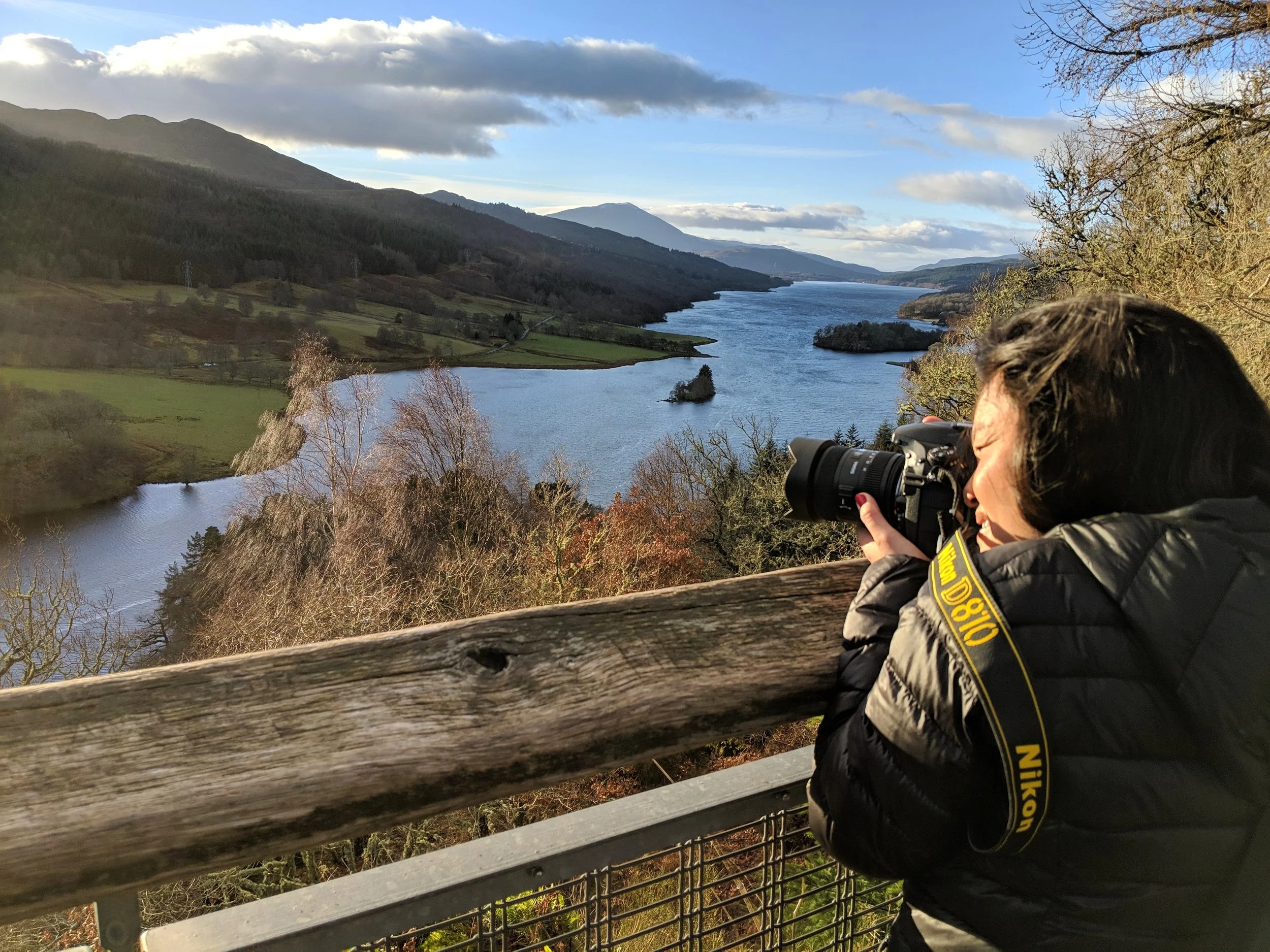 Mary Parkhill capturing the landscape