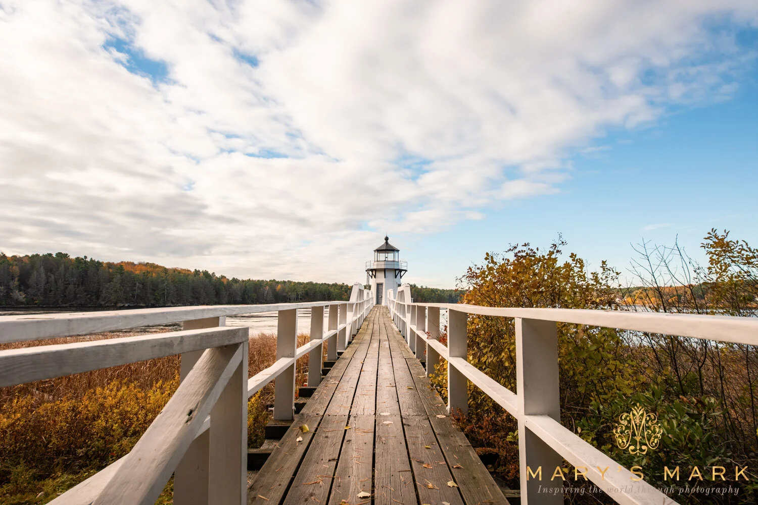 Lighthouse Walkway | Mary's Mark Photography