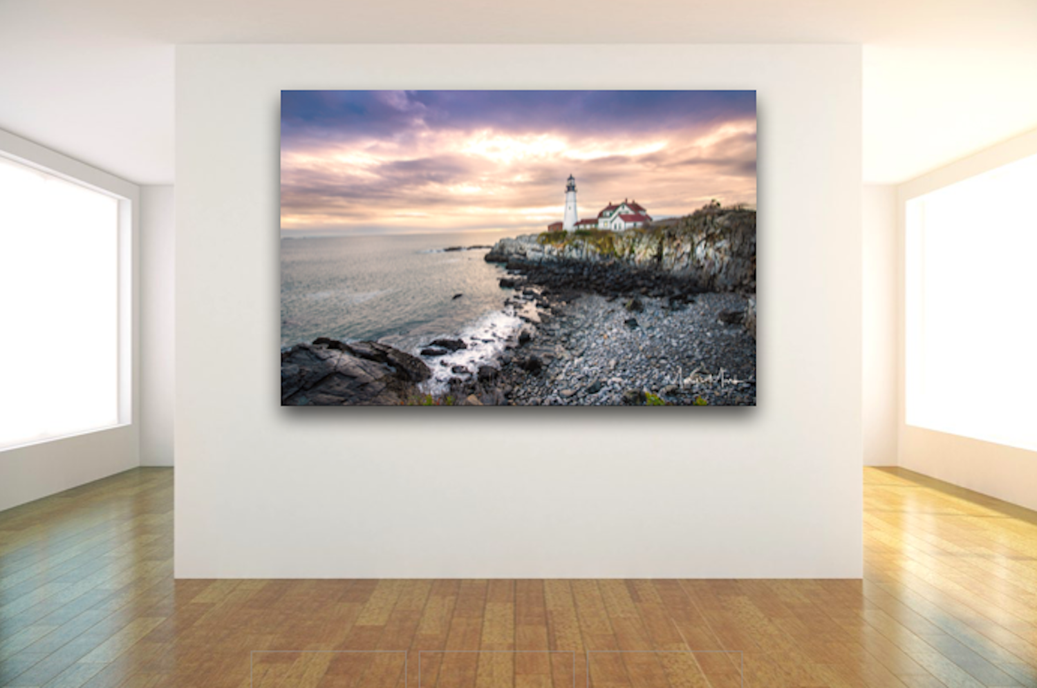 Fine Art Photograph of a Lighthouse located in Maine by Mary Parkhill.png