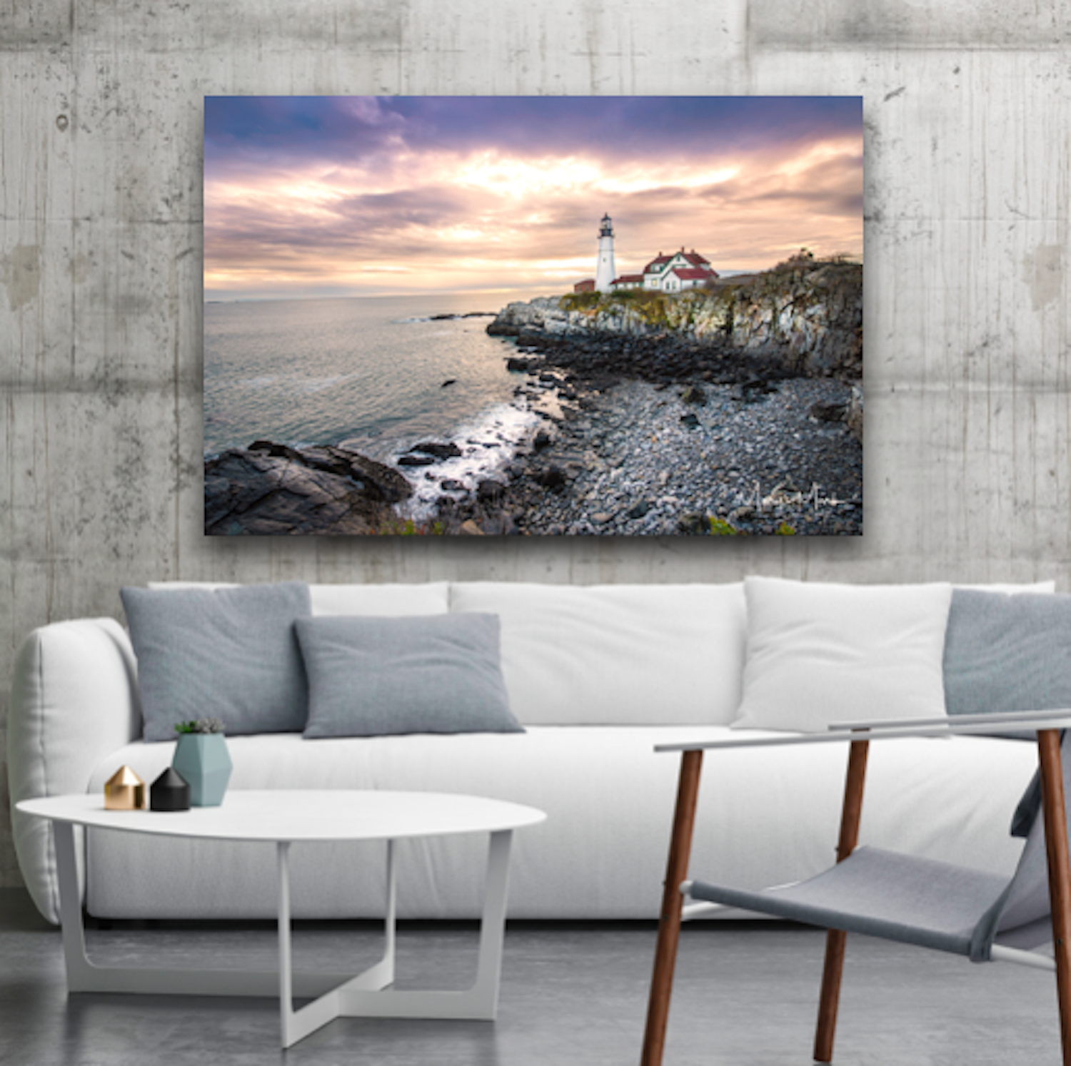 Fine Art Photograph of a Lighthouse in Maine by Mary Parkhill of Mary's Mark Photography.png