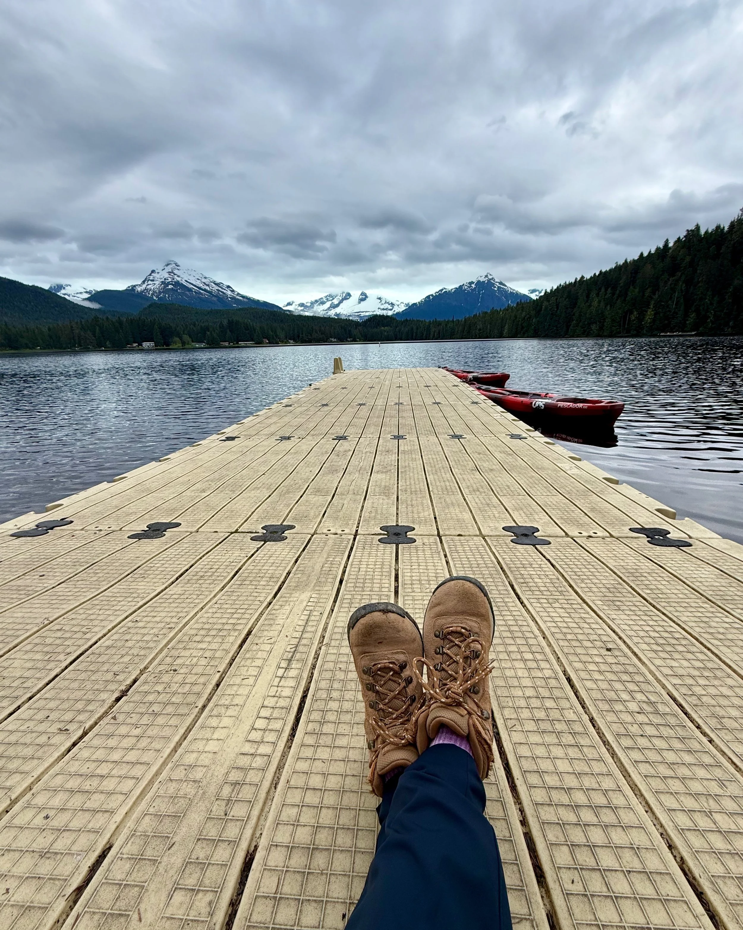 Field Notes from Juneau: Early June, Blue Breaks, Wet Trails, and Quiet Water
