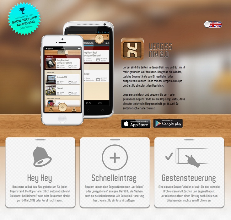 An example of an app microsote