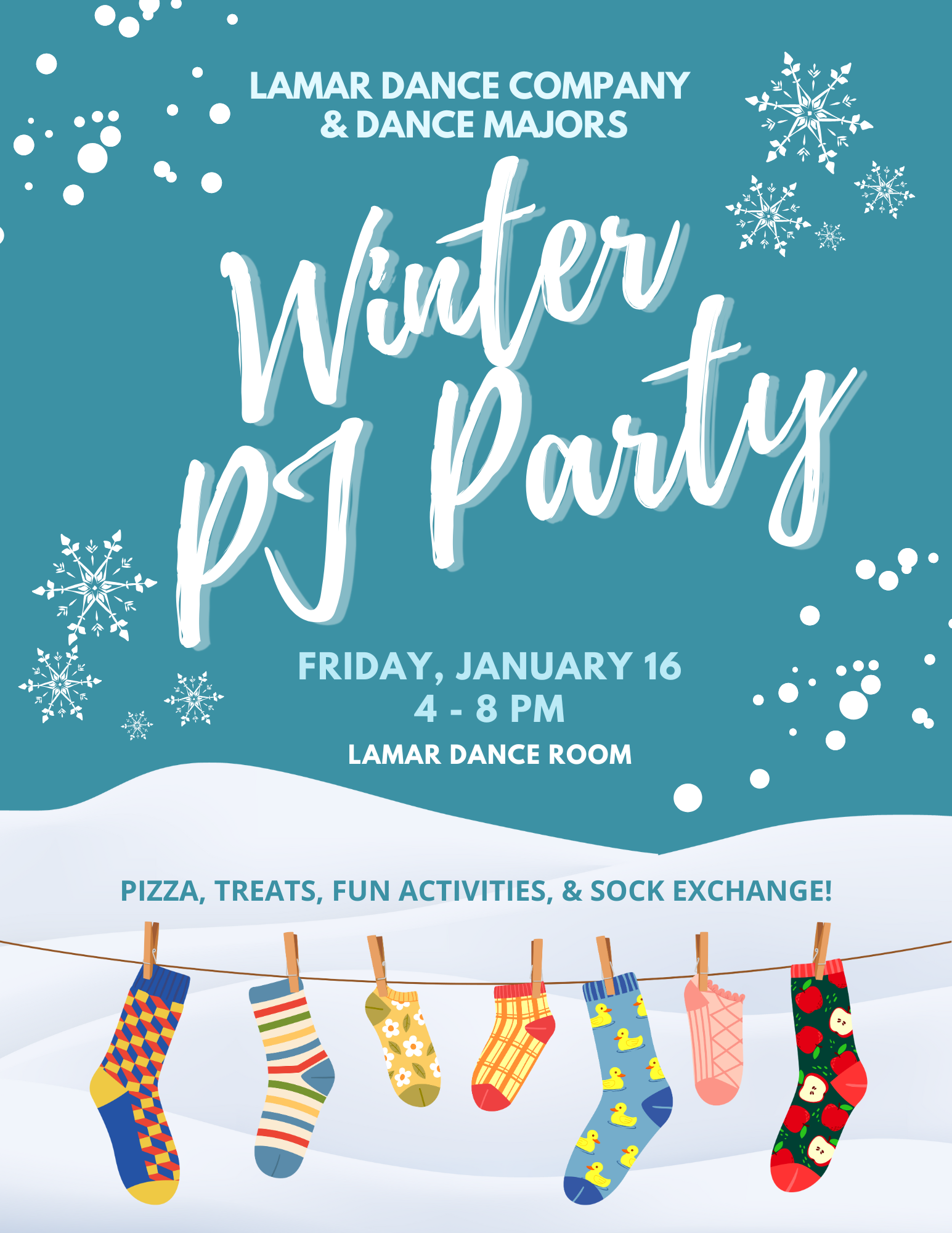 [Company &amp; Dance Major] Winter Party ( Lock-in )