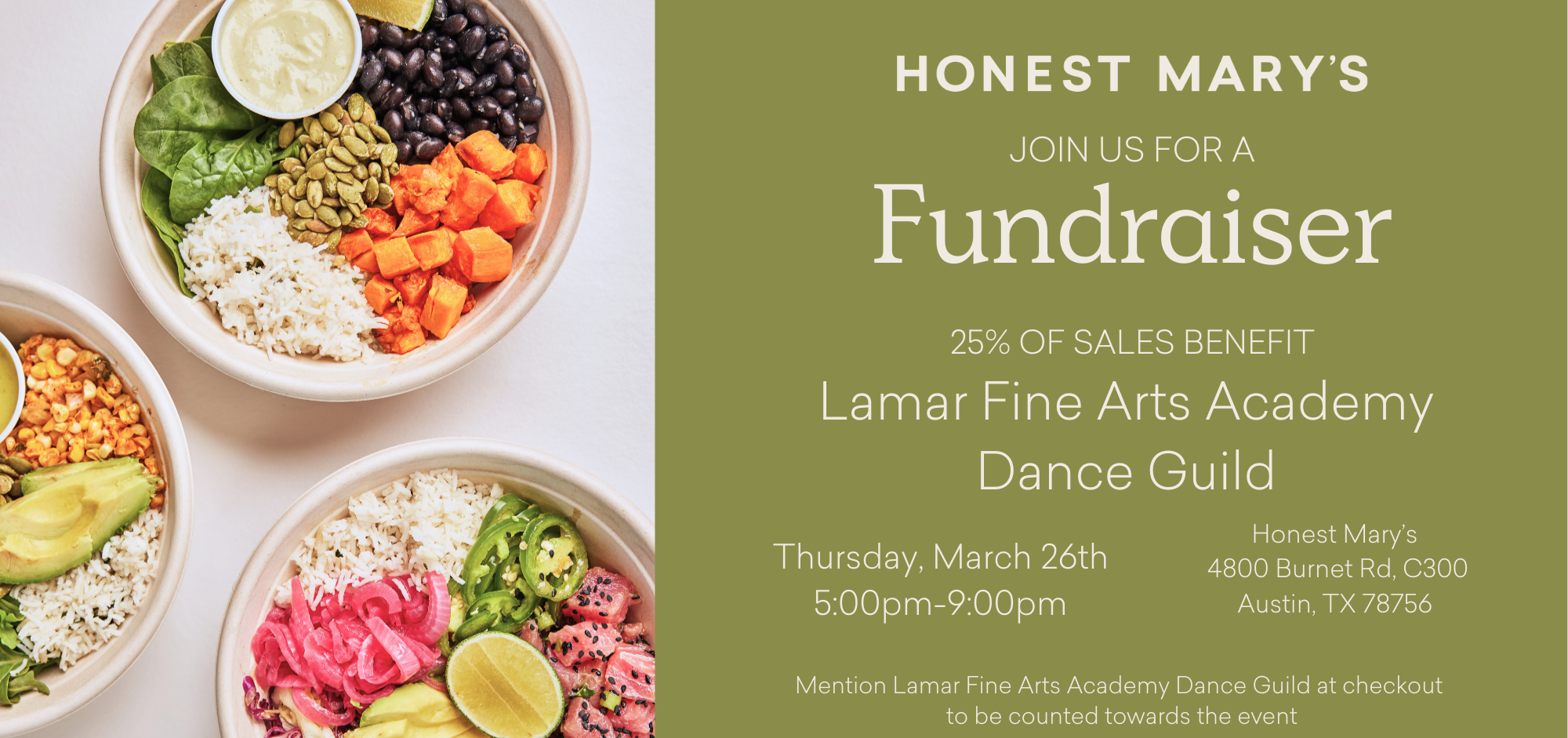 Honest Mary's Spirit Night