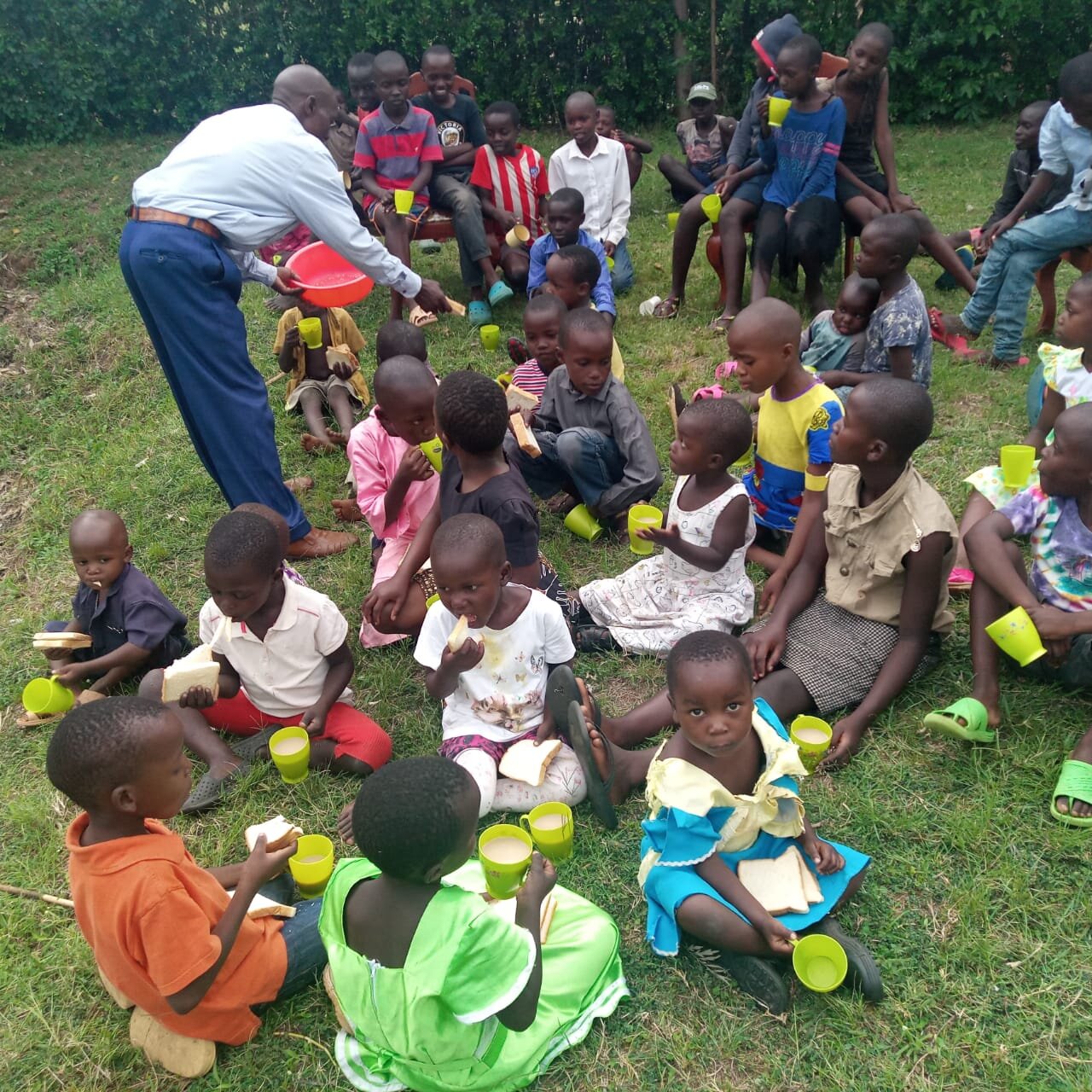 Orphans children eating 2.jpeg