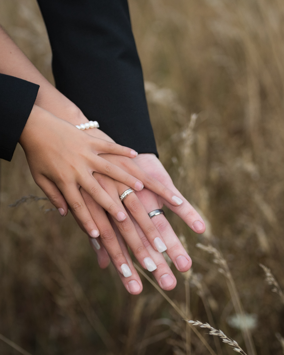 Copy of Wedding rings family hands