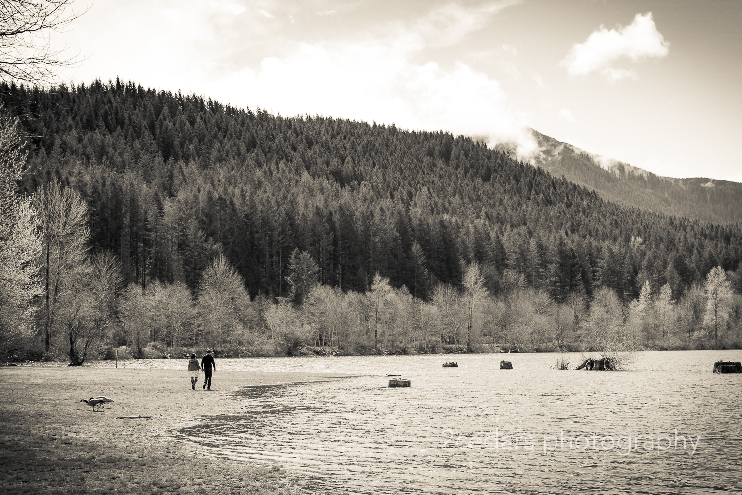 Rattlesnake Lake Couple Photo