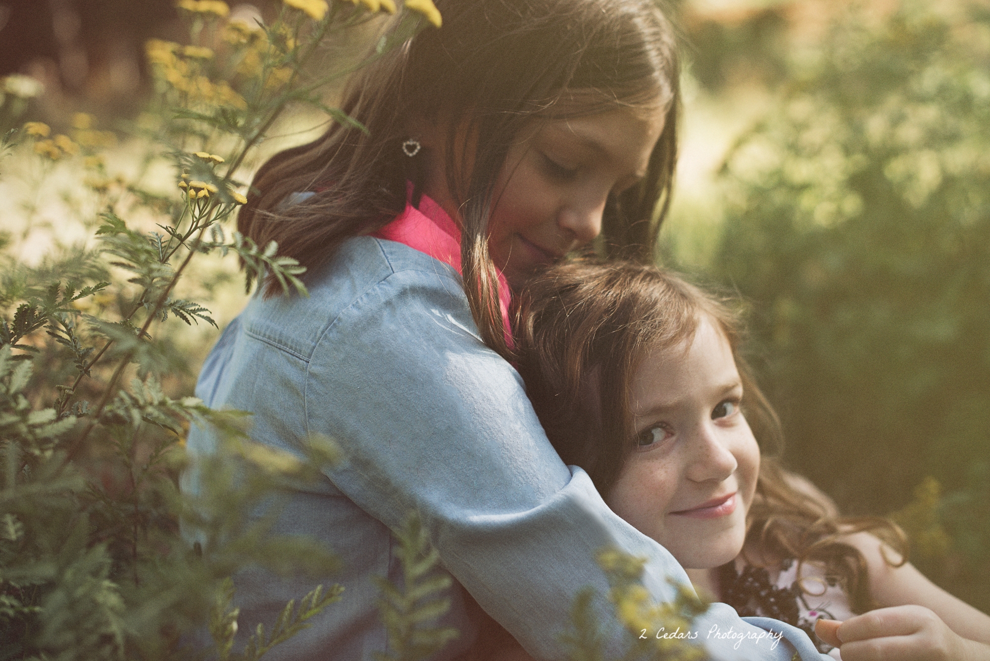 Outdoor Portrait of Sisters The Power of Portraits 2 Cedars Photography - Seattle/Tacoma Photographers