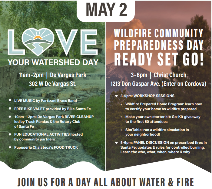 Love Your Watershed Day and Wildfire Community Preparedness Day