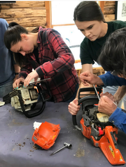 Women in the Field: Chainsaw Safety and Skills Workshop