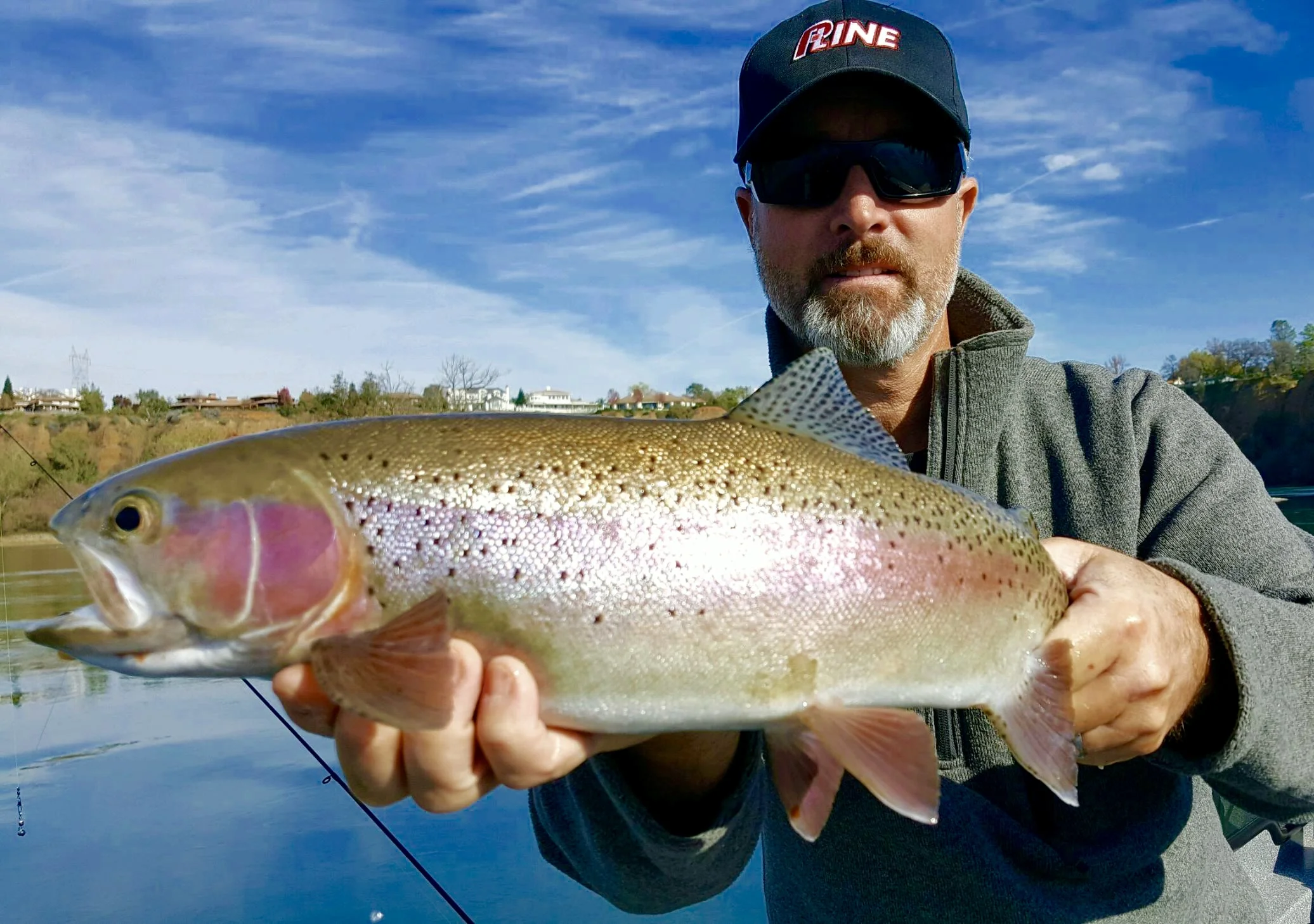 Sacramento River salmon and steelhead fishing report.