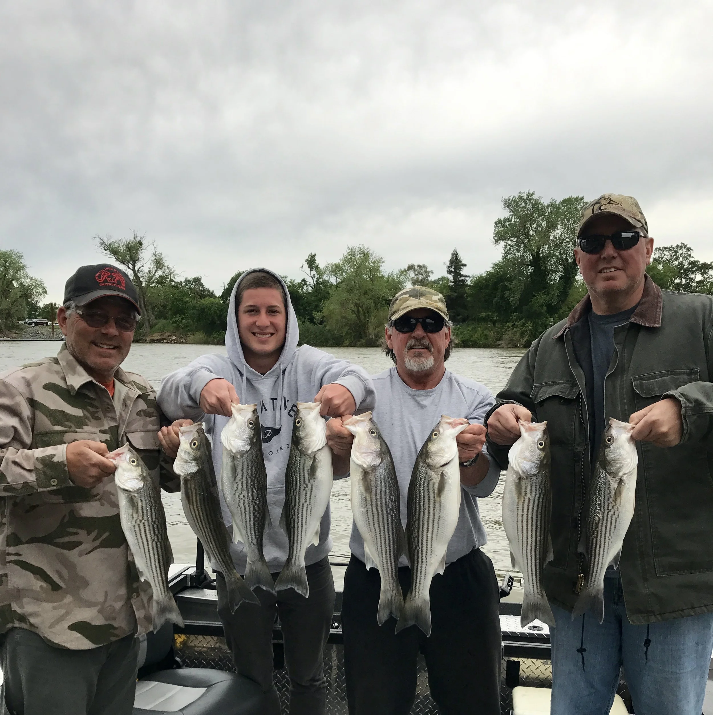 Striped bass fishing report 4/22